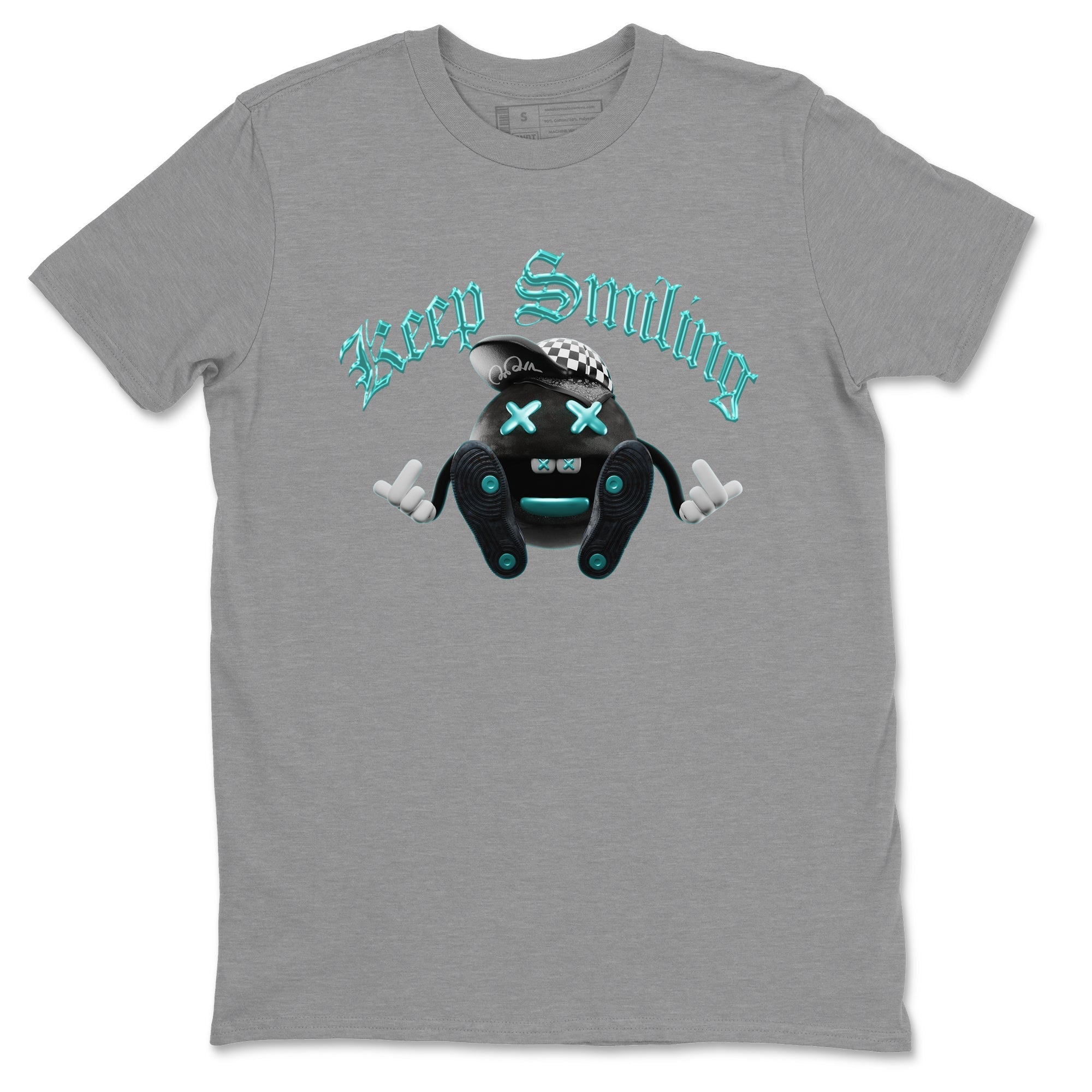 Keep Smiling Unisex Tops - Air Force 1 Tiffany
