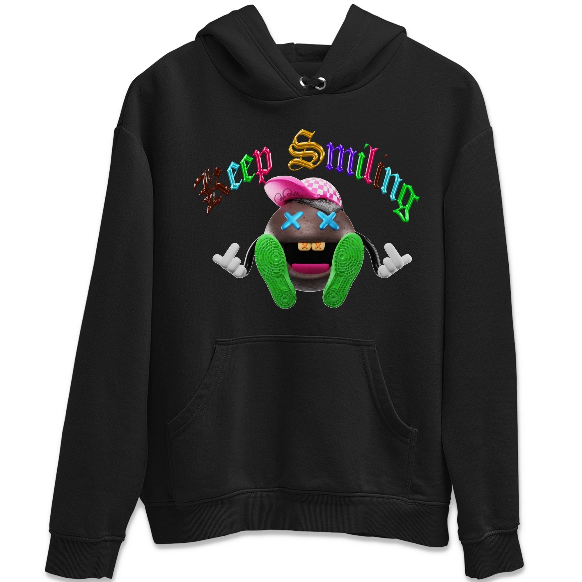 Keep Smiling Unisex Tops - Air Force 1 Undefeated Fauna Brown