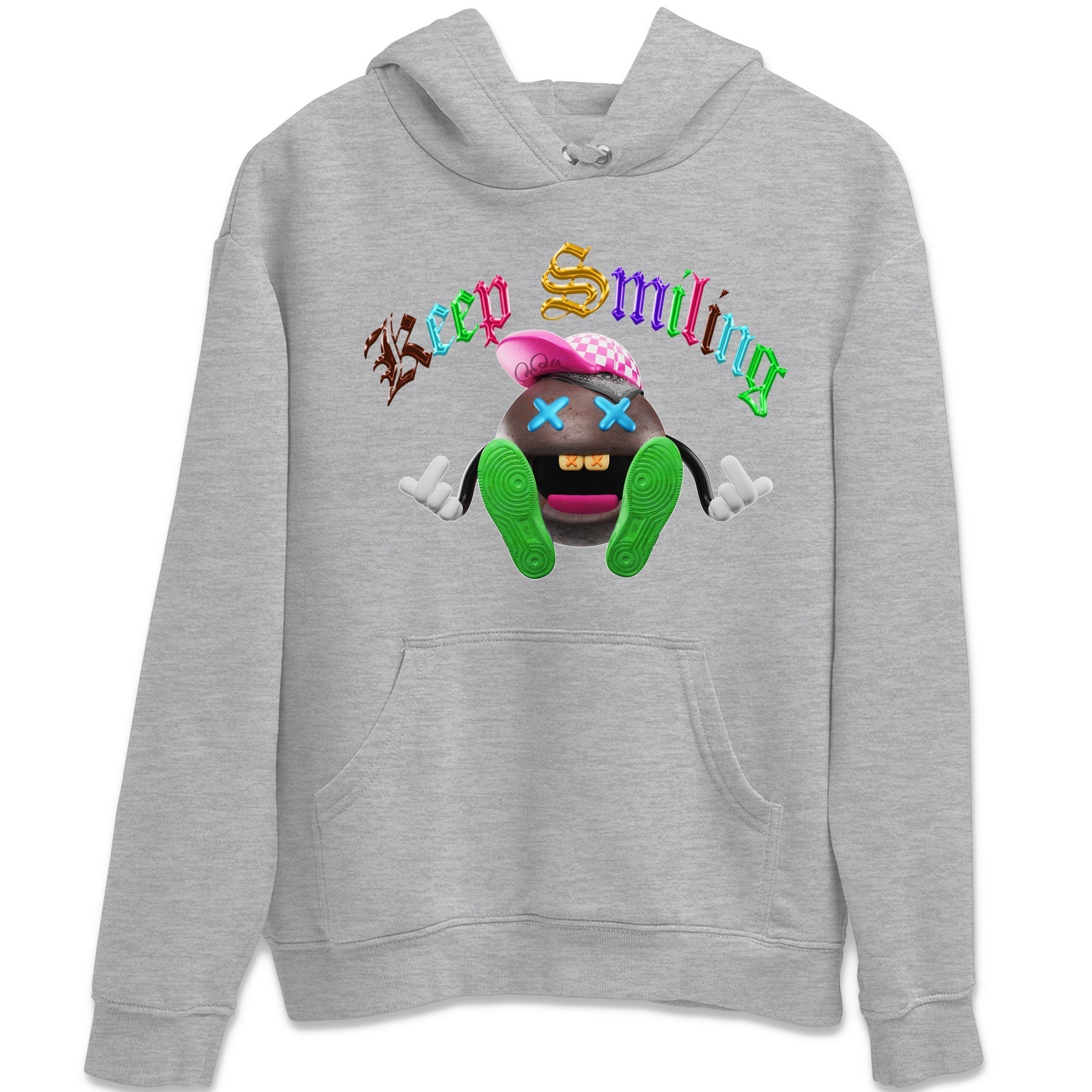 Keep Smiling Unisex Tops - Air Force 1 Undefeated Fauna Brown