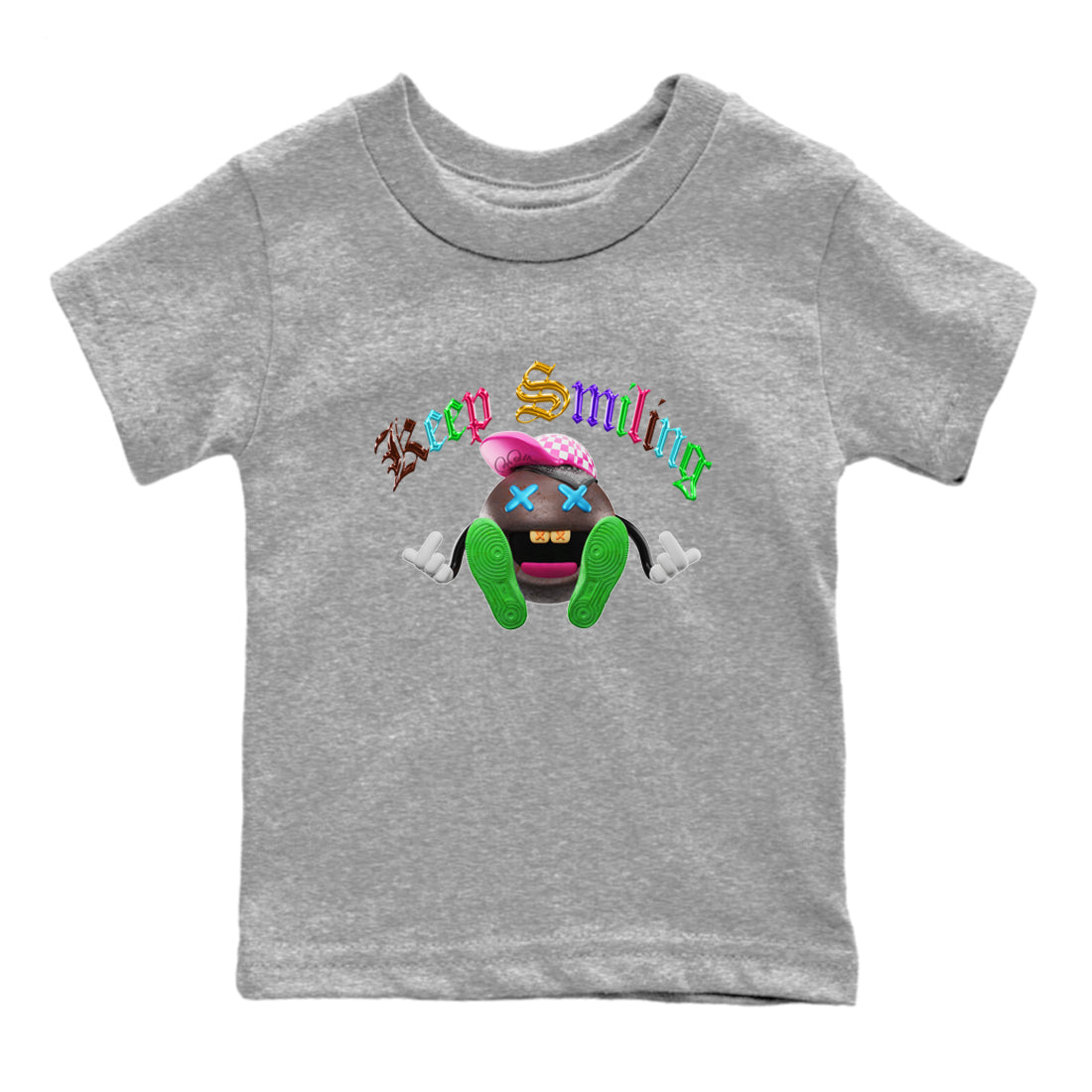 Keep Smiling Kids Tops - Air Force 1 Undefeated Fauna Brown