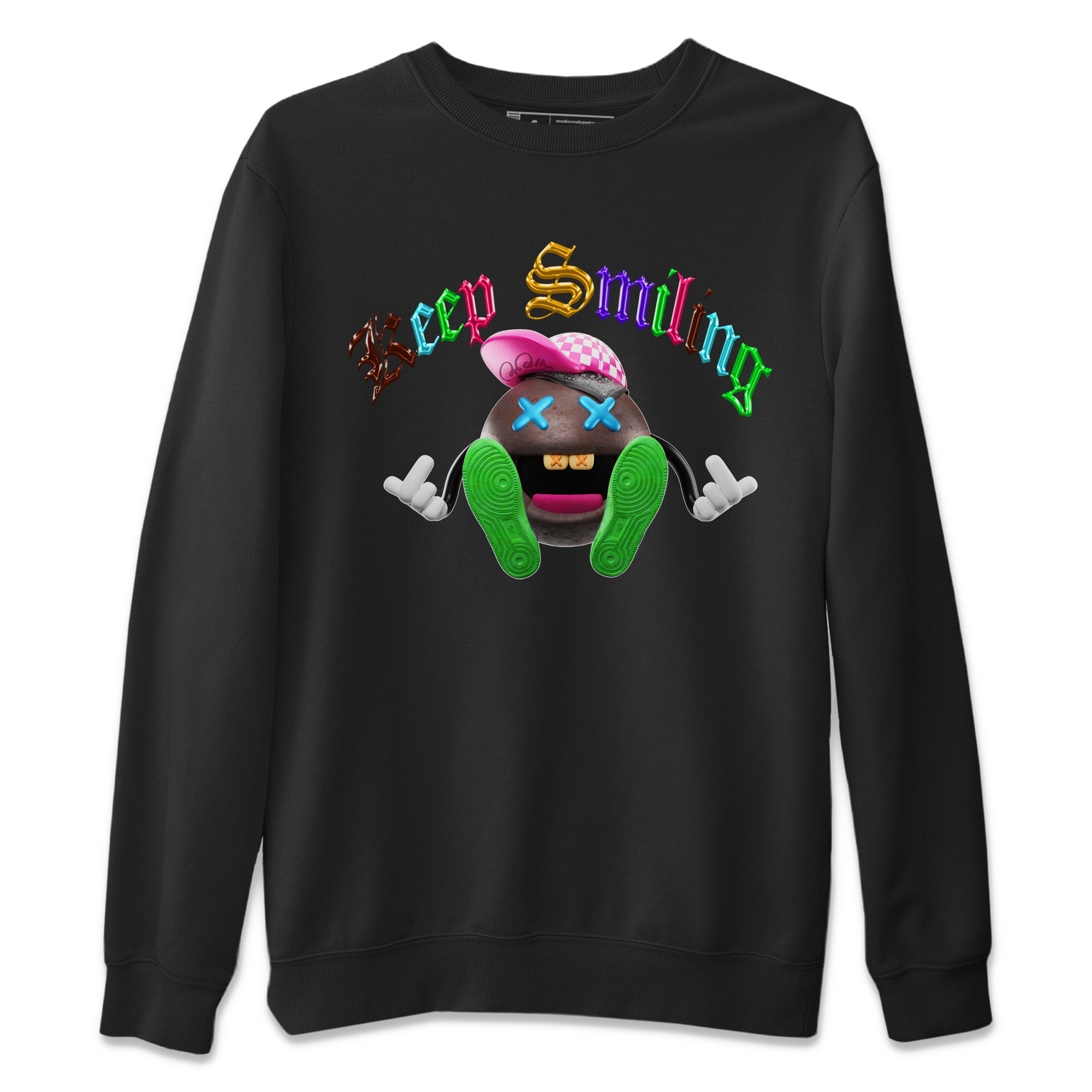 Keep Smiling Unisex Tops - Air Force 1 Undefeated Fauna Brown