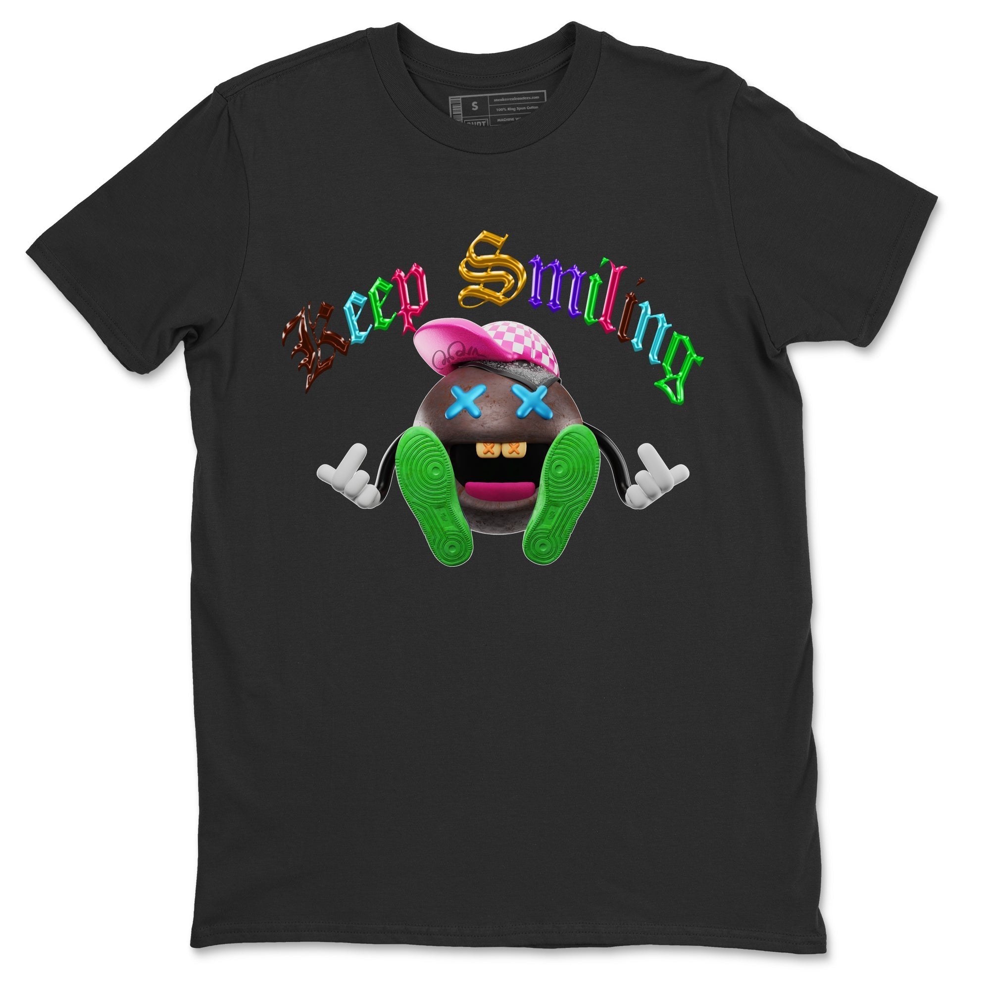 Keep Smiling Unisex Tops - Air Force 1 Undefeated Fauna Brown