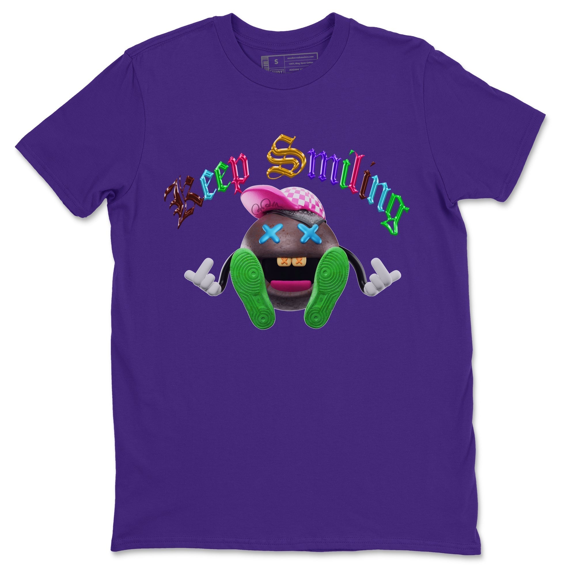 Keep Smiling Unisex Tops - Air Force 1 Undefeated Fauna Brown