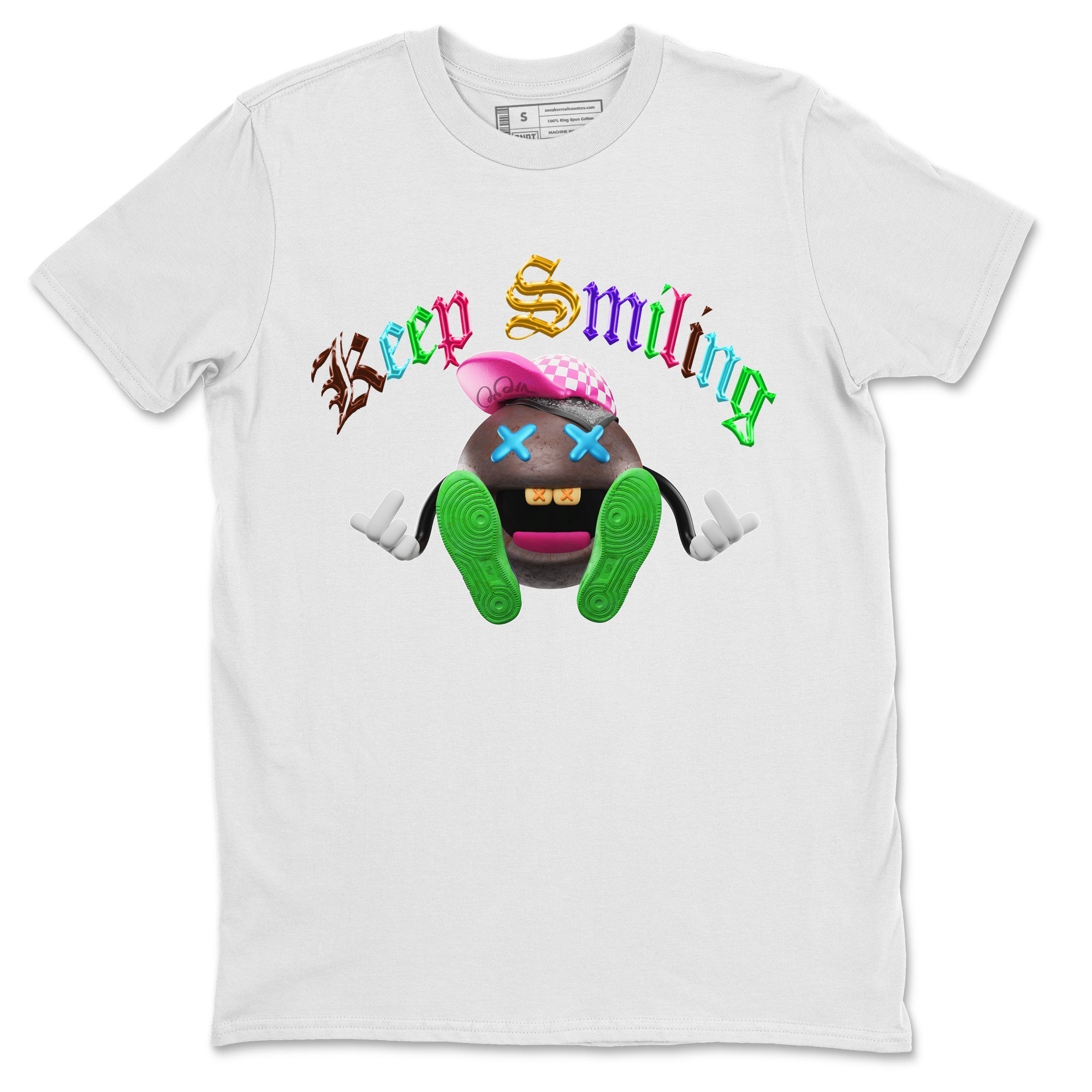 Keep Smiling Unisex Tops - Air Force 1 Undefeated Fauna Brown