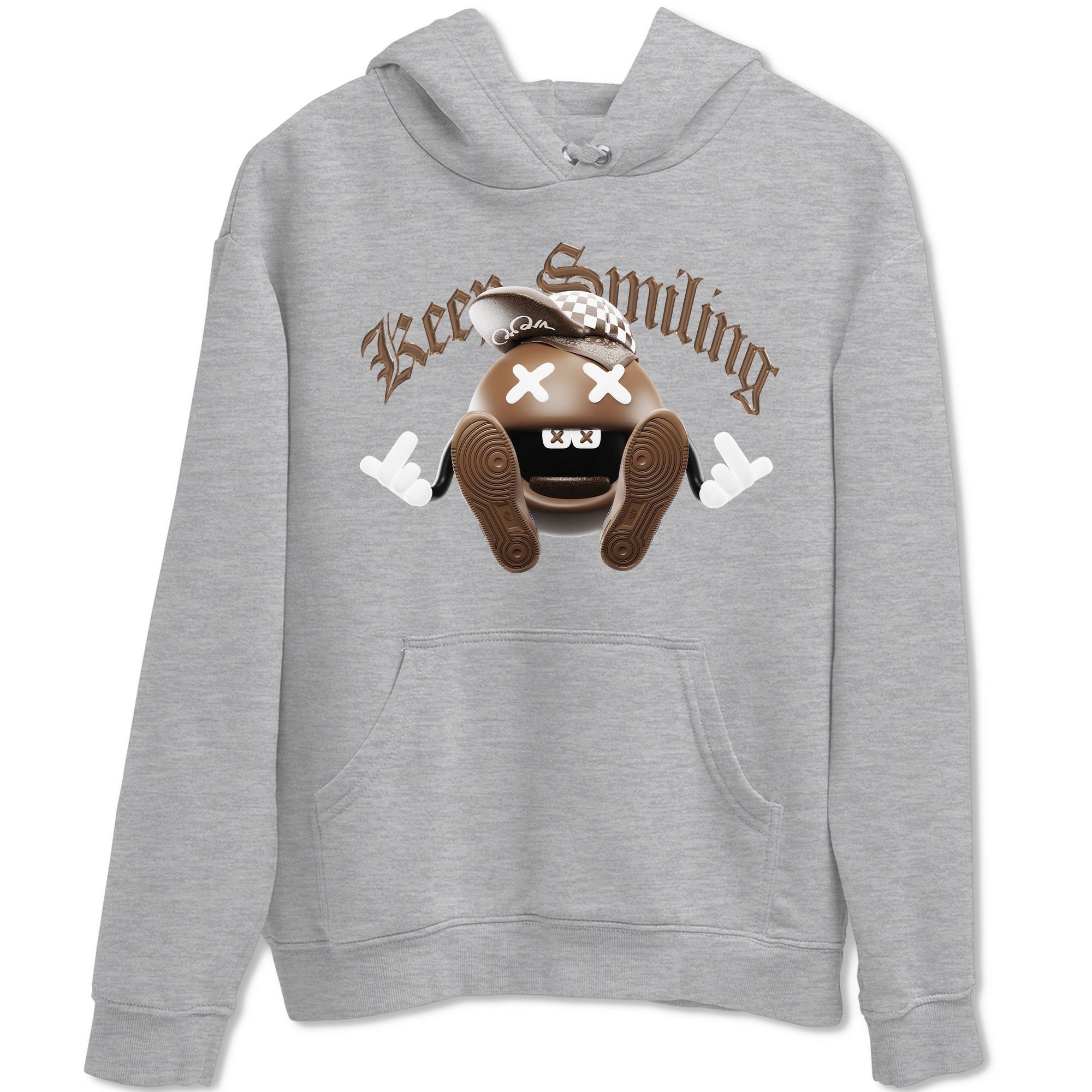 Keep Smiling snkmatch Tee - Air Force 1 Chocolate