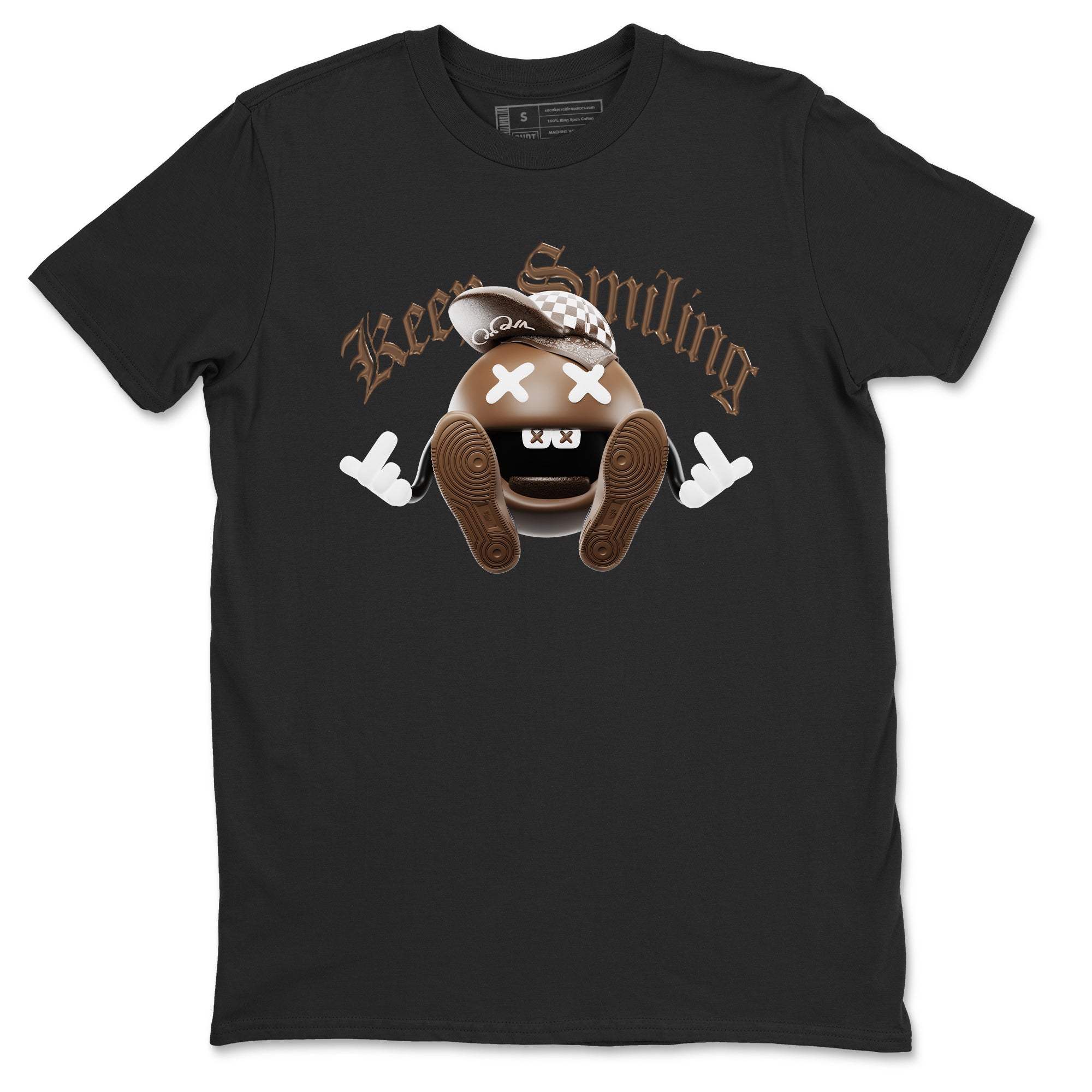 Keep Smiling snkmatch Tee - Air Force 1 Chocolate
