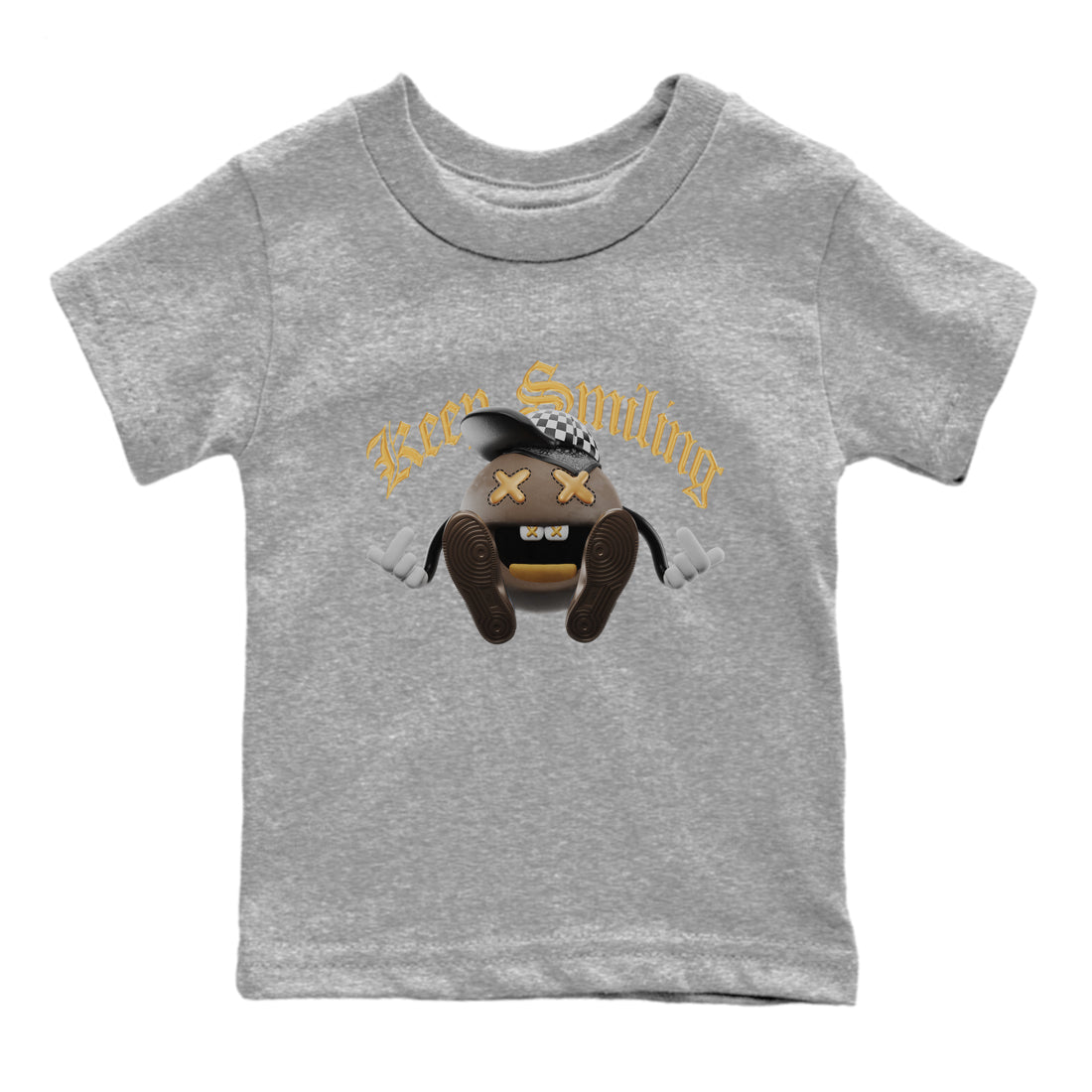 Keep Smiling snkmatch Tee Kids - Air Jordan 1 Palomino