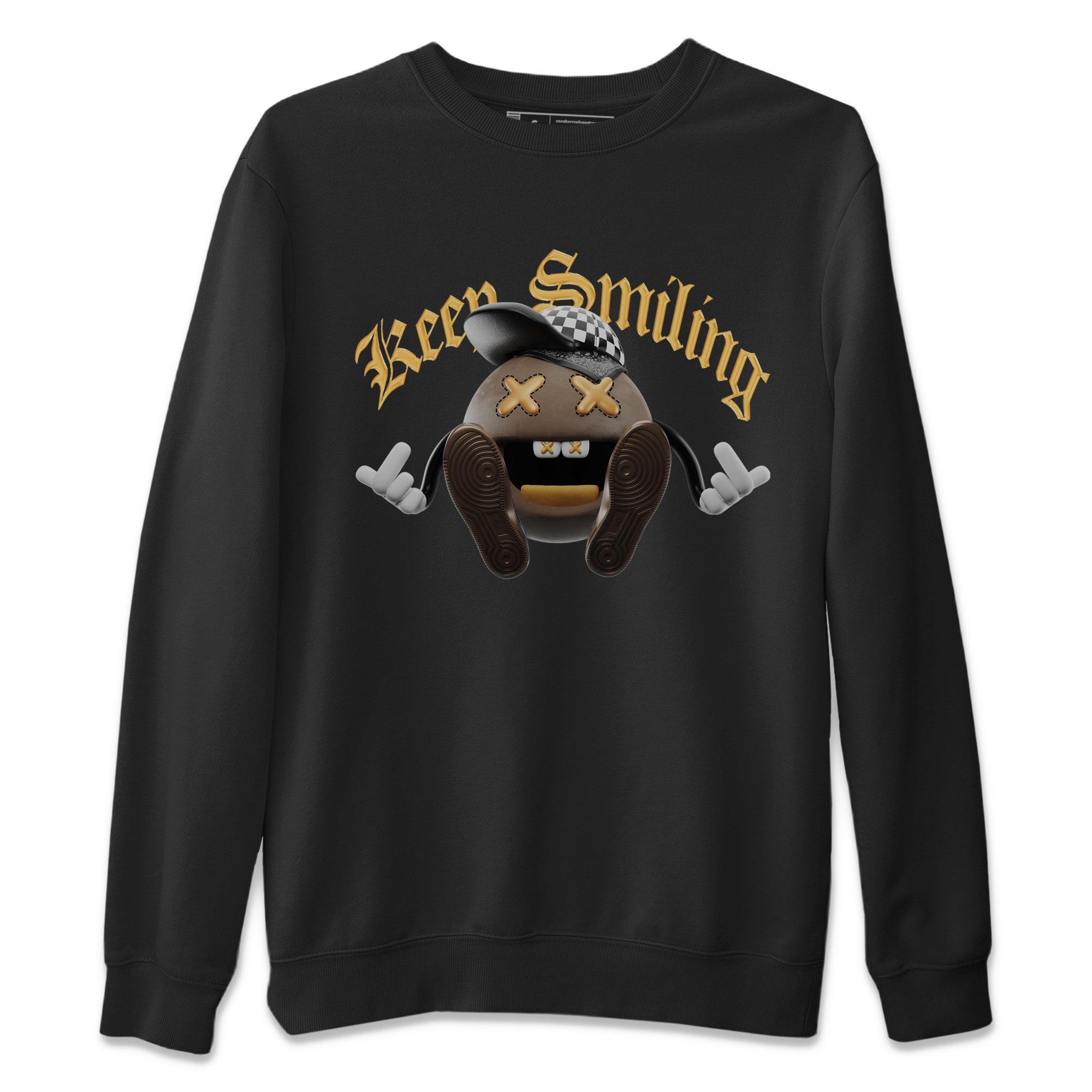 Keep Smiling snkmatch Tee - Air Jordan 1 Palomino