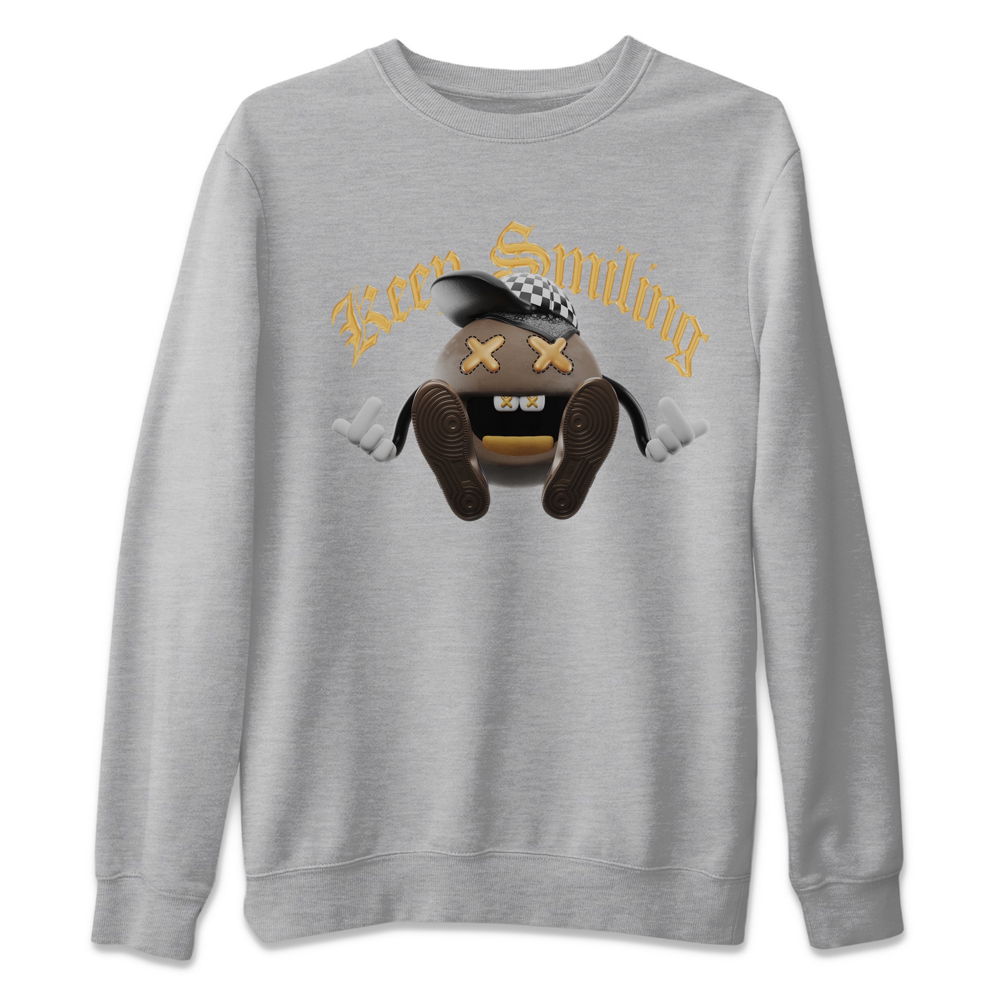 Keep Smiling snkmatch Tee - Air Jordan 1 Palomino