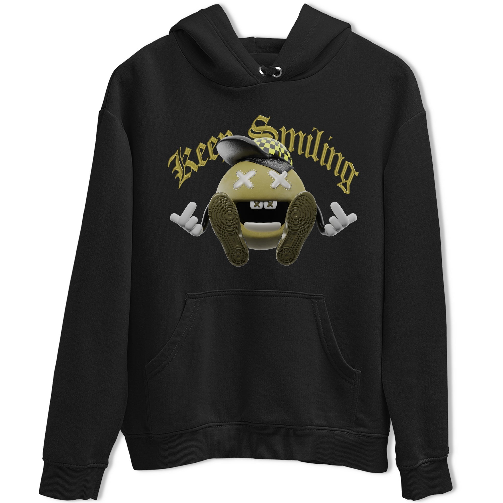 Keep Smiling snkmatch Tee - Air Jordan 1 Travis Scott Golf