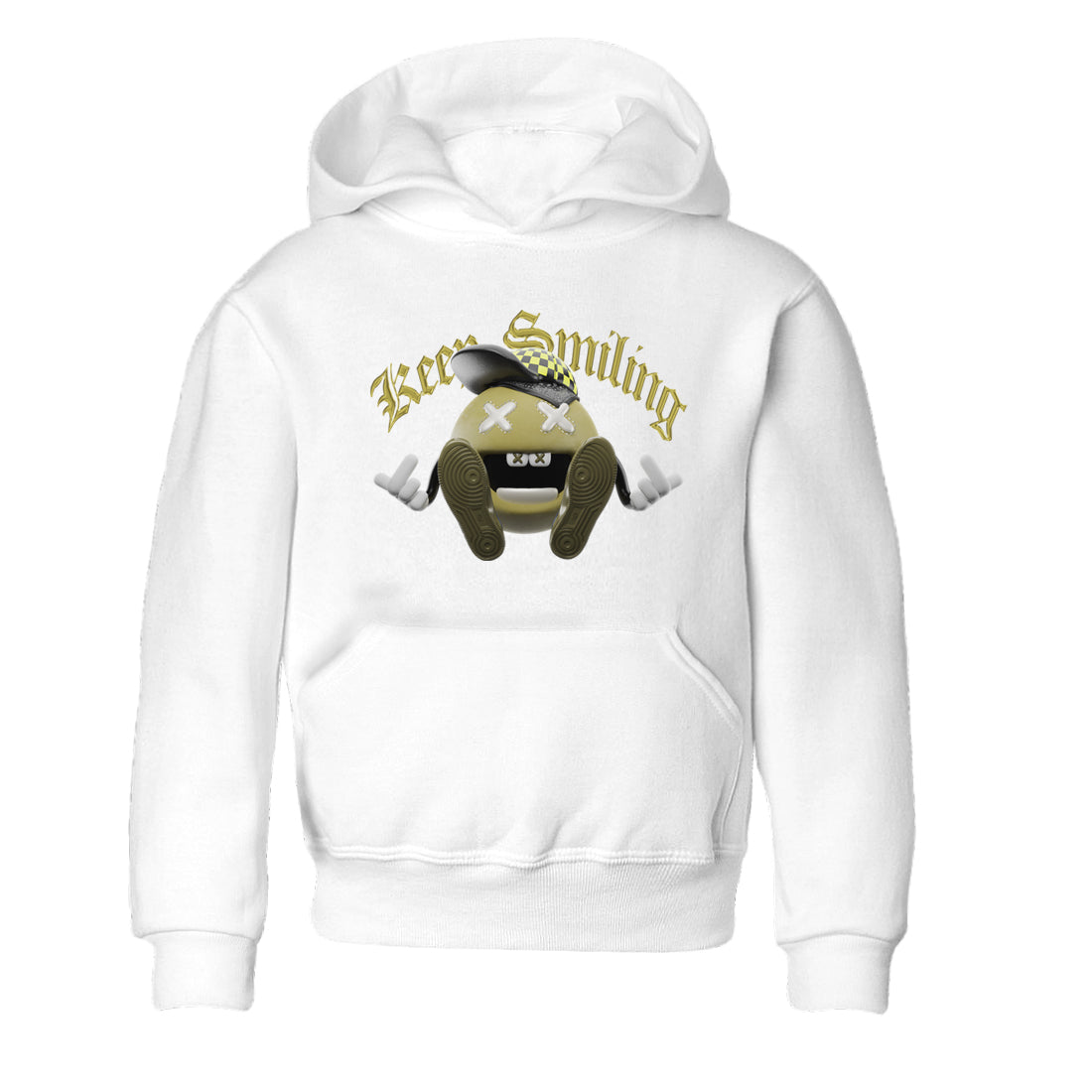 Keep Smiling snkmatch Tee Kids - Air Jordan 1 Travis Scott Golf