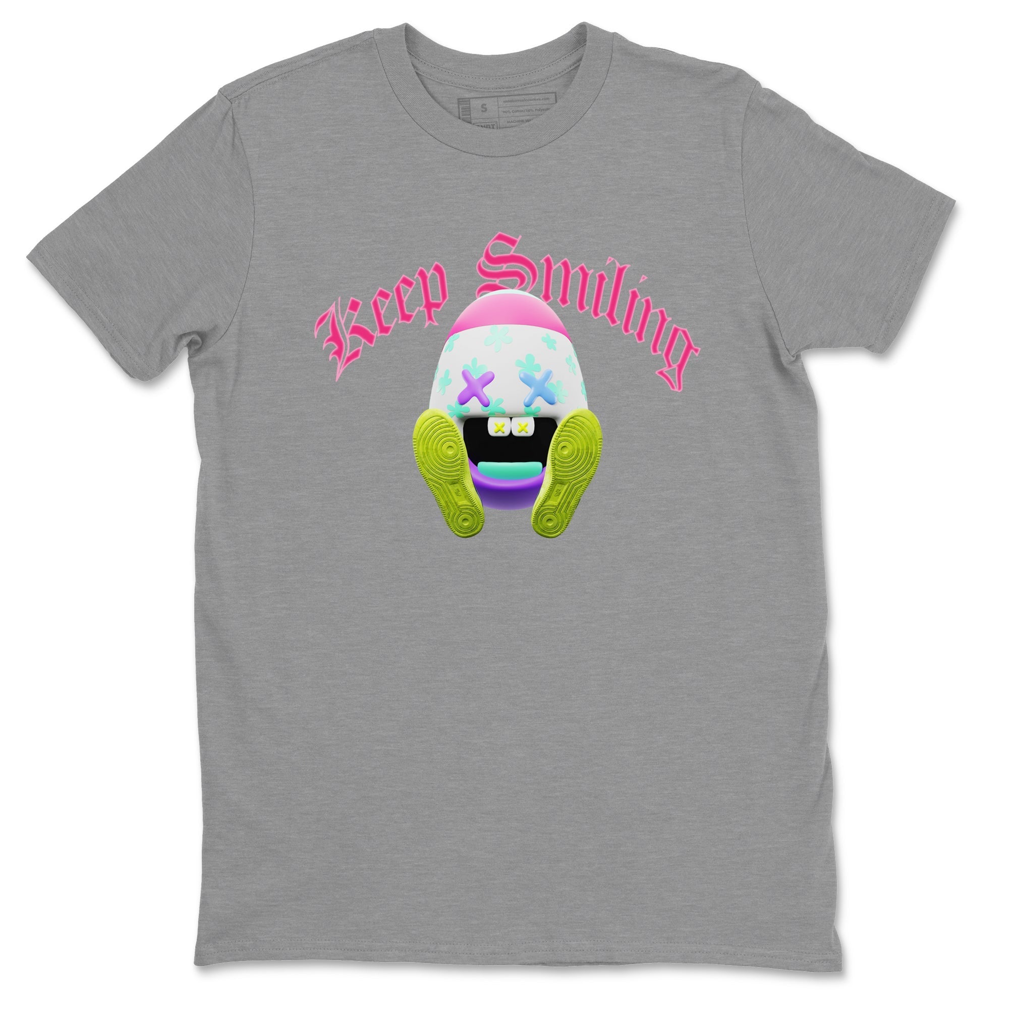 Keep Smiling Unisex Tops - Dunk Easter Candy