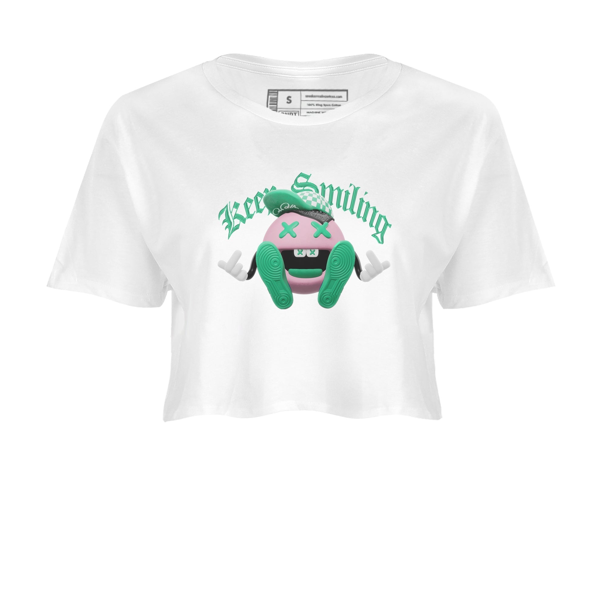 Keep Smiling snkmatch Women's Top - Dunk Medium Soft Pink Malachite
