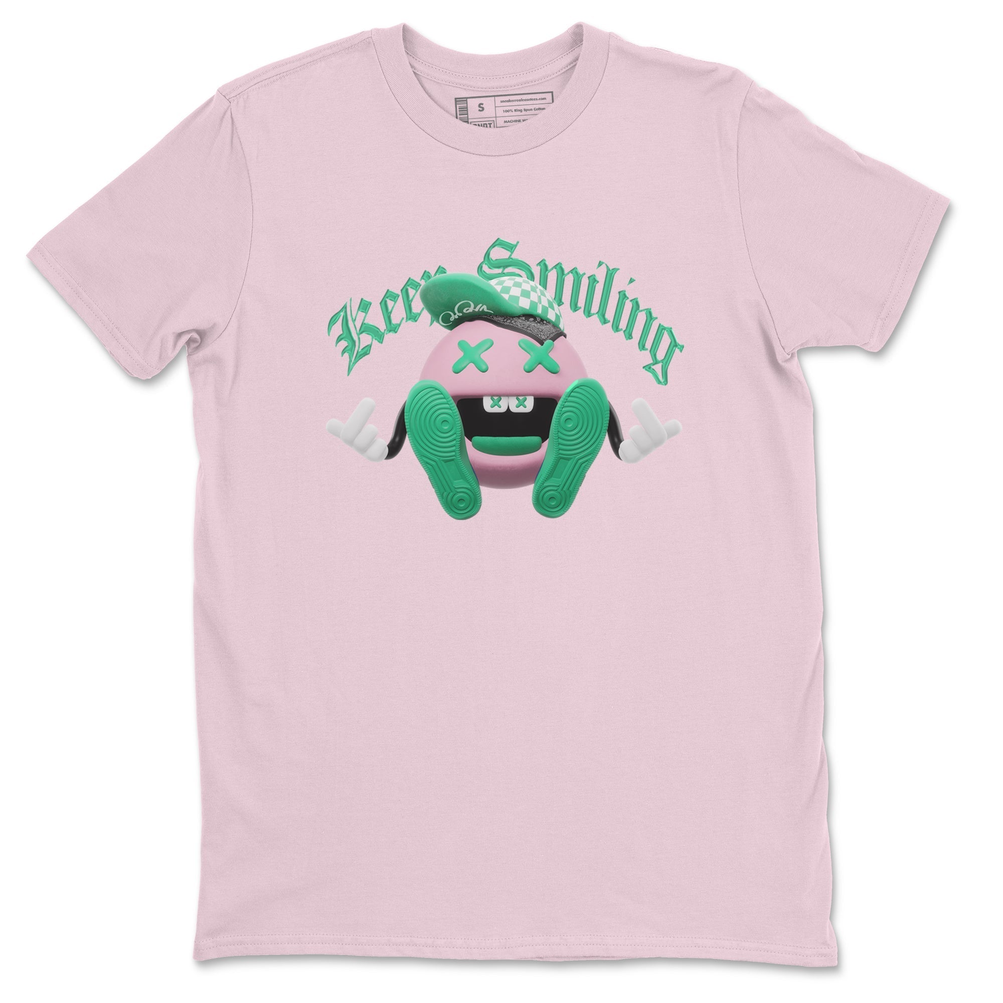 Keep Smiling snkmatch Tees - Dunk Medium Soft Pink Malachite