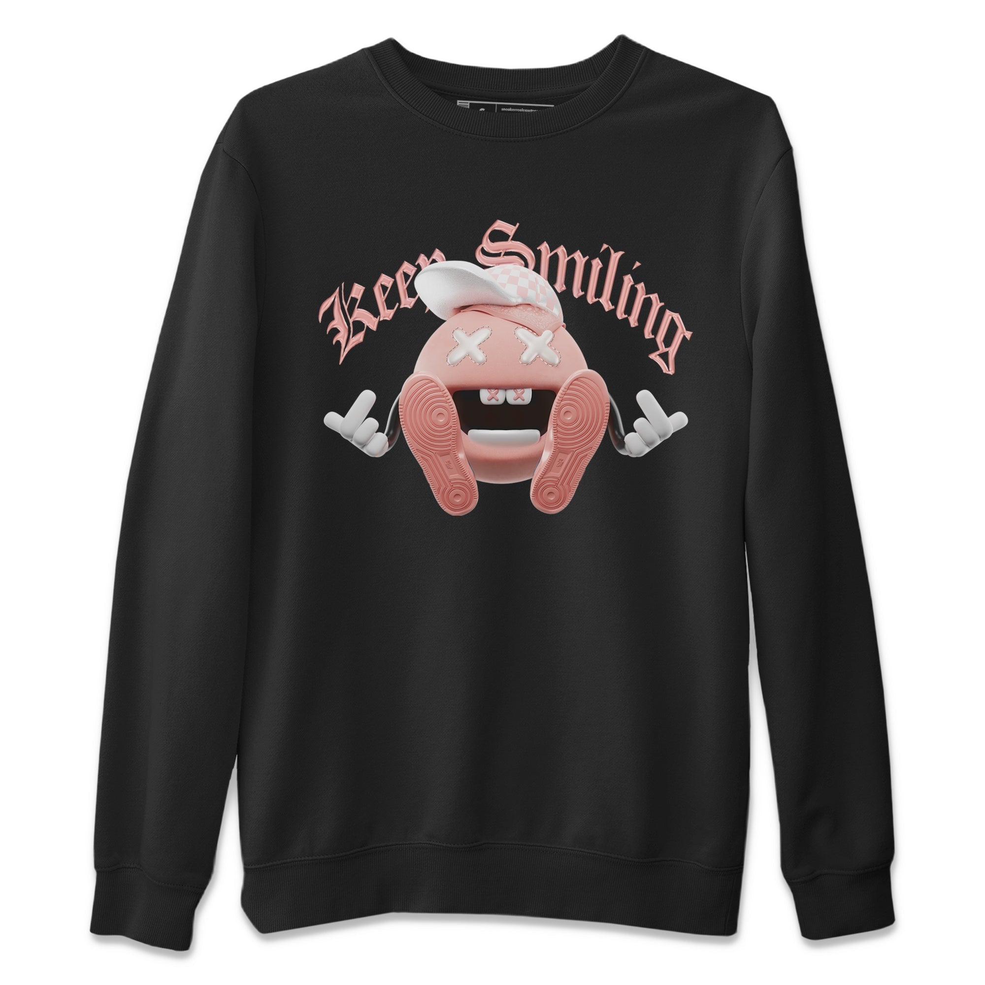 Keep Smiling snkmatch Tee - Dunk Rose Whisper