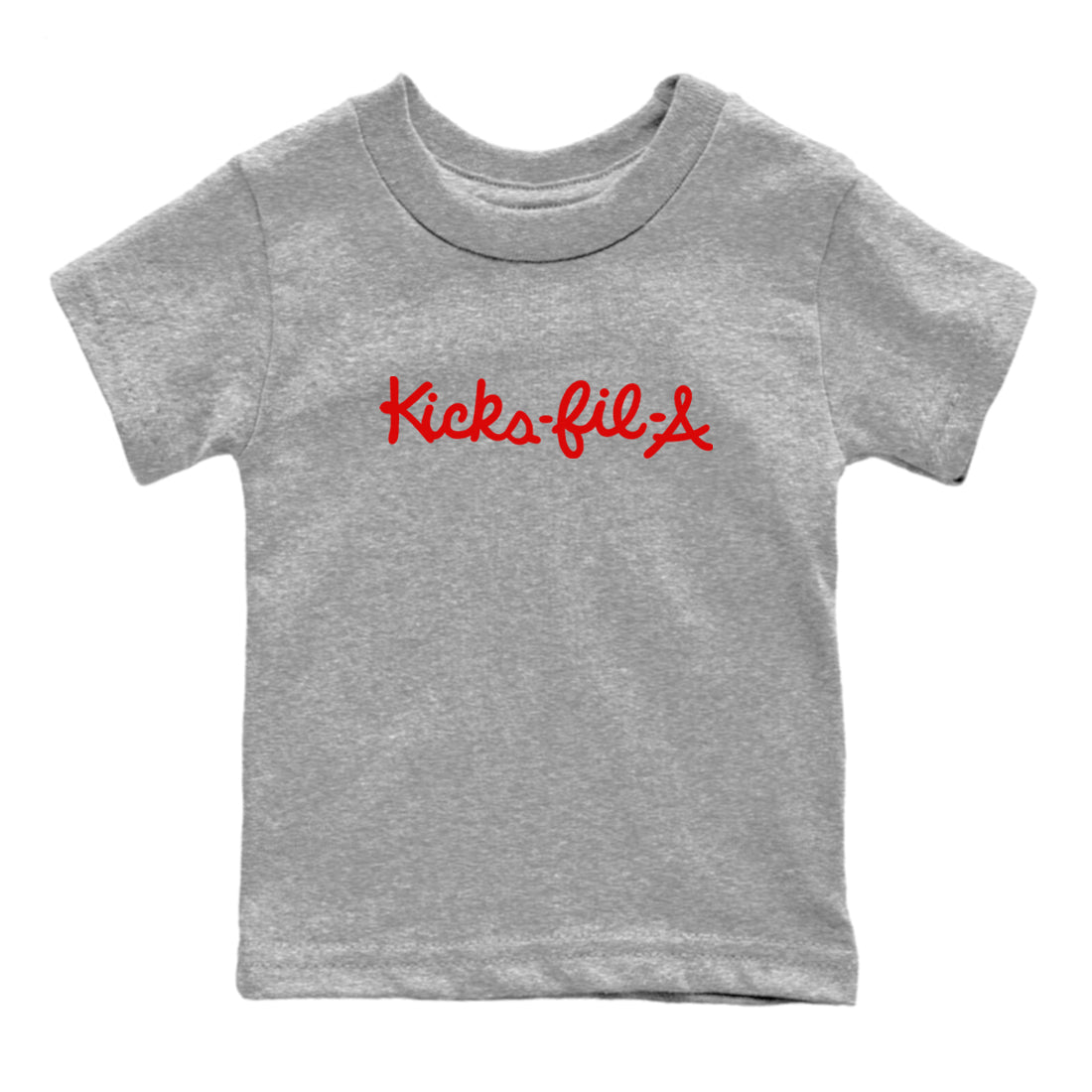 Kick Fil A snkmatch Tees Kids - Air Jordan 1 Black Toe Reimagined