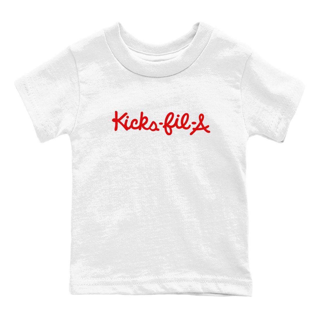 Kick Fil A snkmatch Tees Kids - Air Jordan 1 Black Toe Reimagined