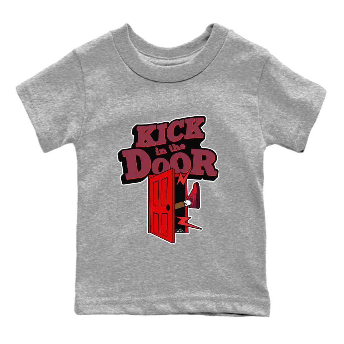 Kick In The Door snkmatch Tees Kids - Air Force 1 Layers Of Love