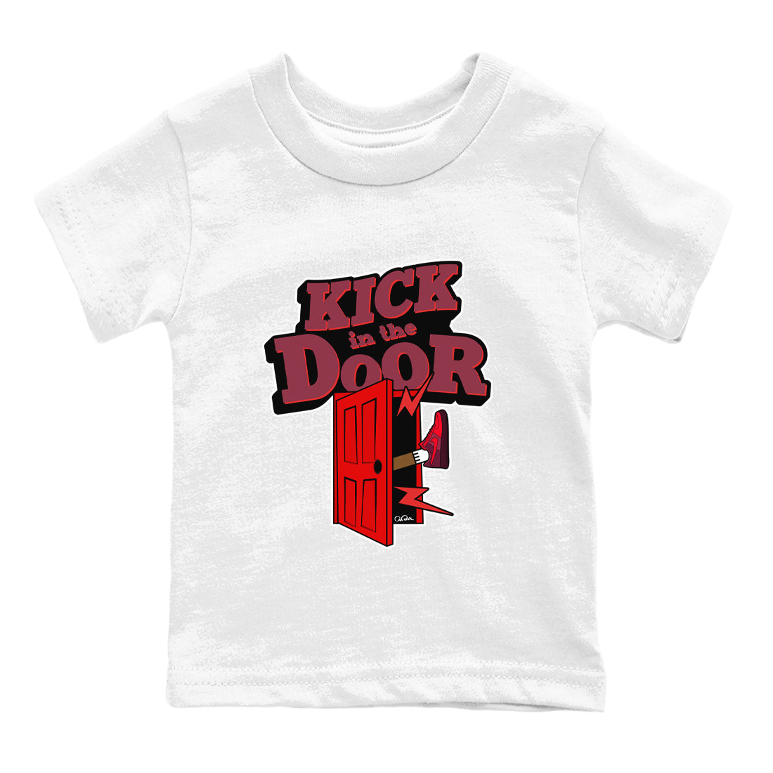 Kick In The Door snkmatch Tees Kids - Air Force 1 Layers Of Love