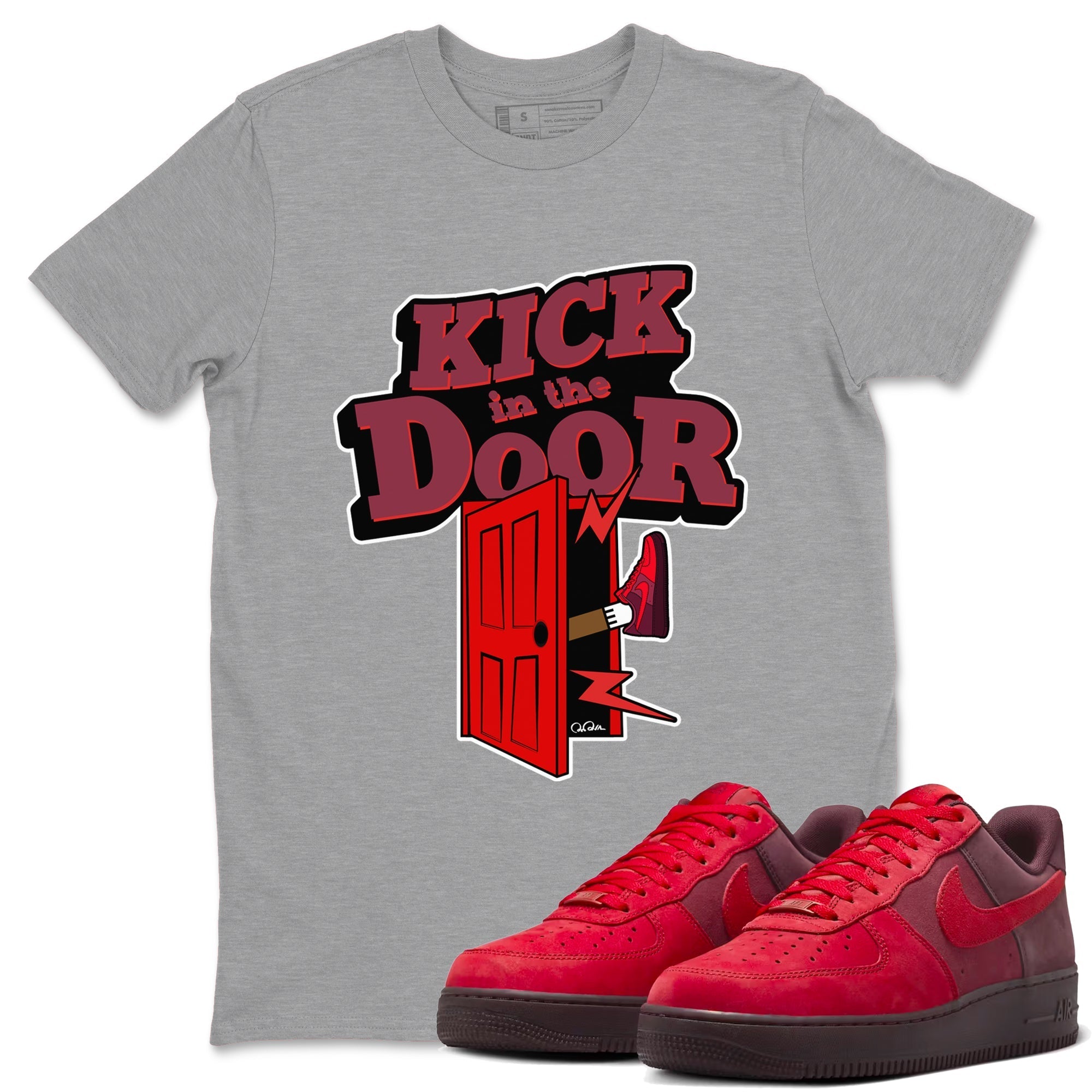 Kick In The Door snkmatch Tees - Air Force 1 Layers Of Love