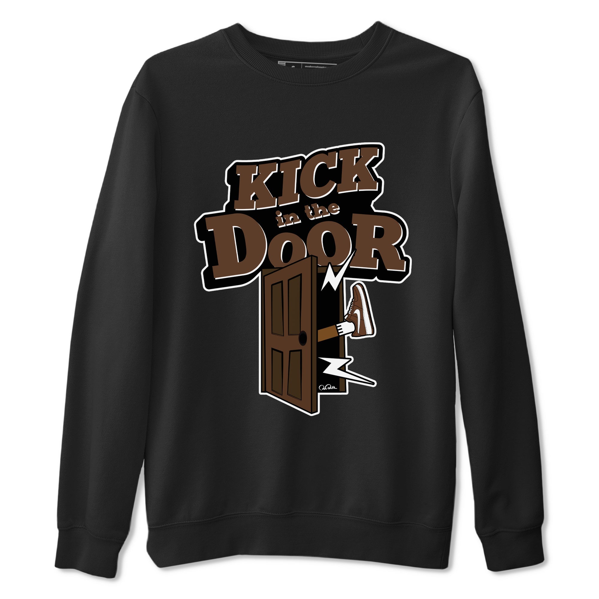 Kick In The Door snkmatch Tee - Air Force 1 Chocolate