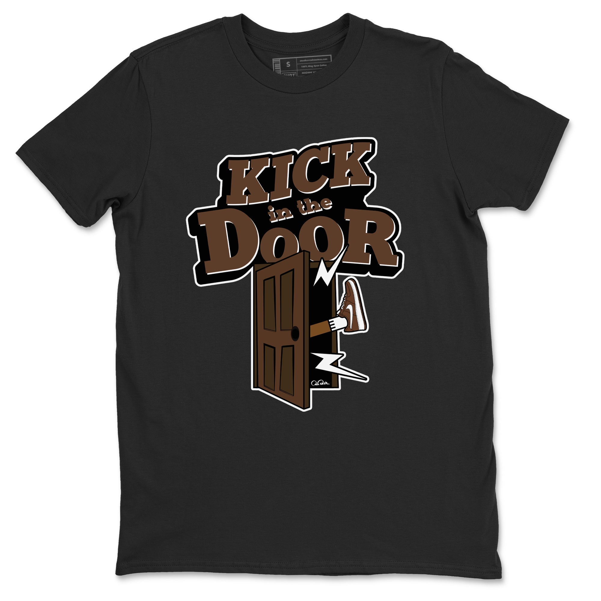 Kick In The Door snkmatch Tee - Air Force 1 Chocolate