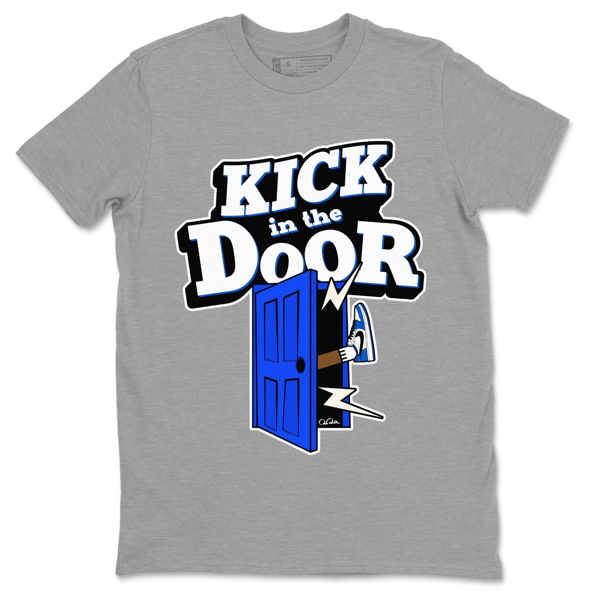 Kick In The Door snkmatch Tees - Air Jordan 1 Game Royal