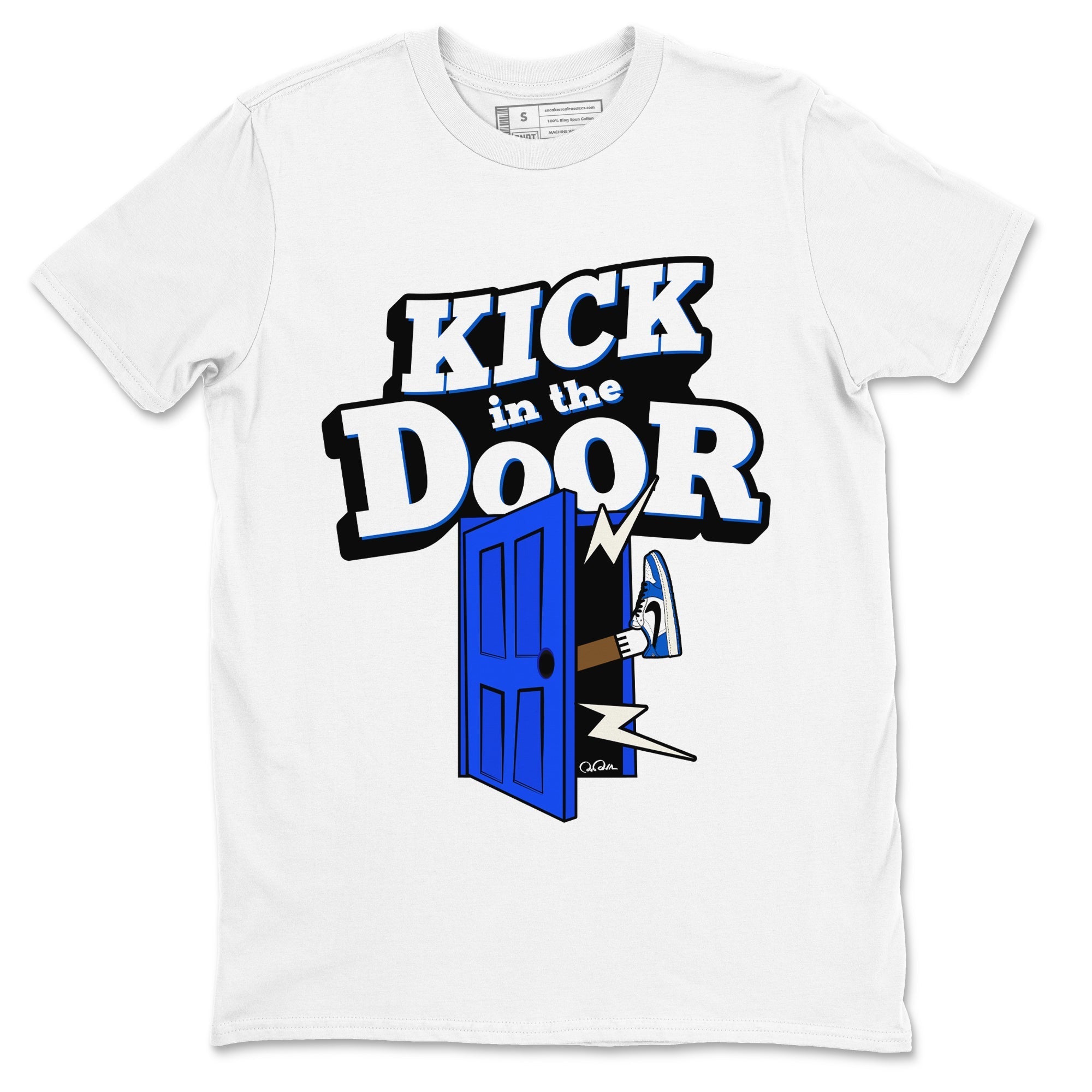 Kick In The Door snkmatch Tees - Air Jordan 1 Game Royal