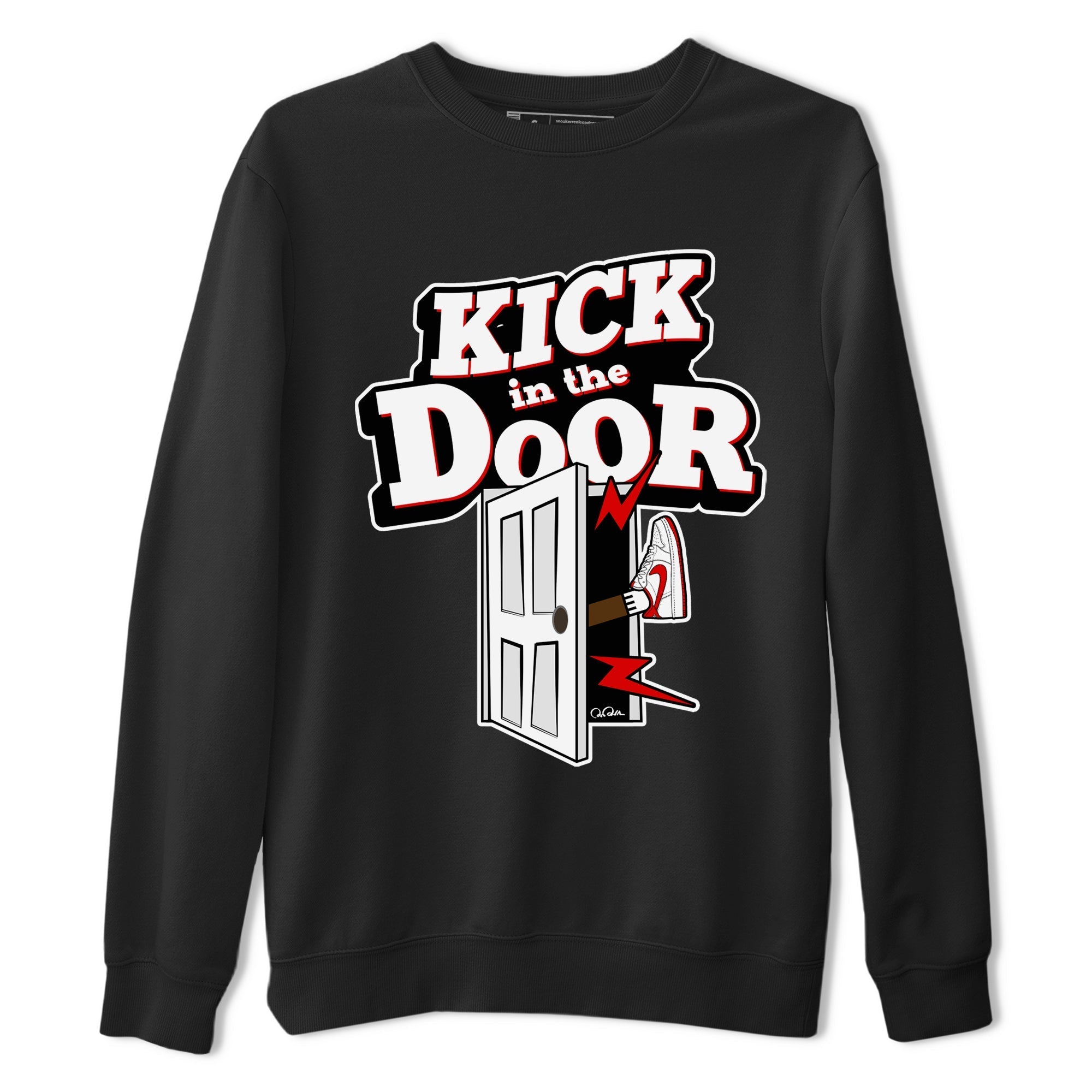 Kick In The Door snkmatch Tee - Air Jordan 1 University Red