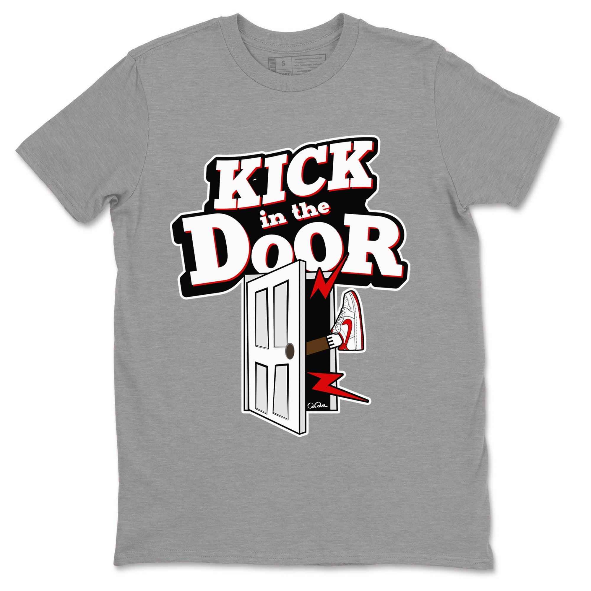 Kick In The Door snkmatch Tee - Air Jordan 1 University Red
