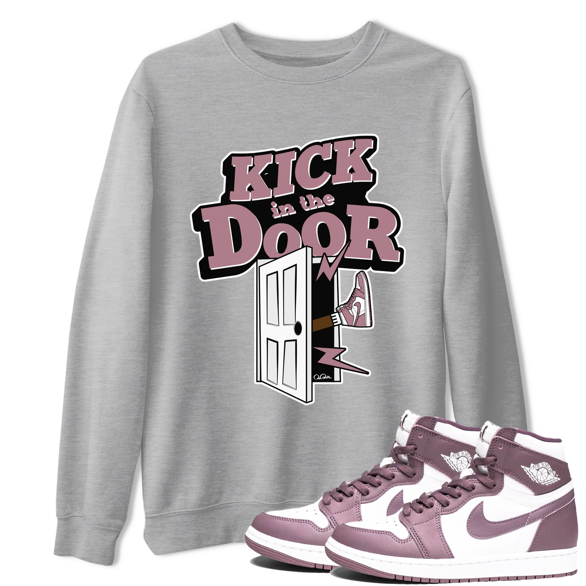 Kick In The Door snkmatch Tee - Air Jordan 1 Mauve
