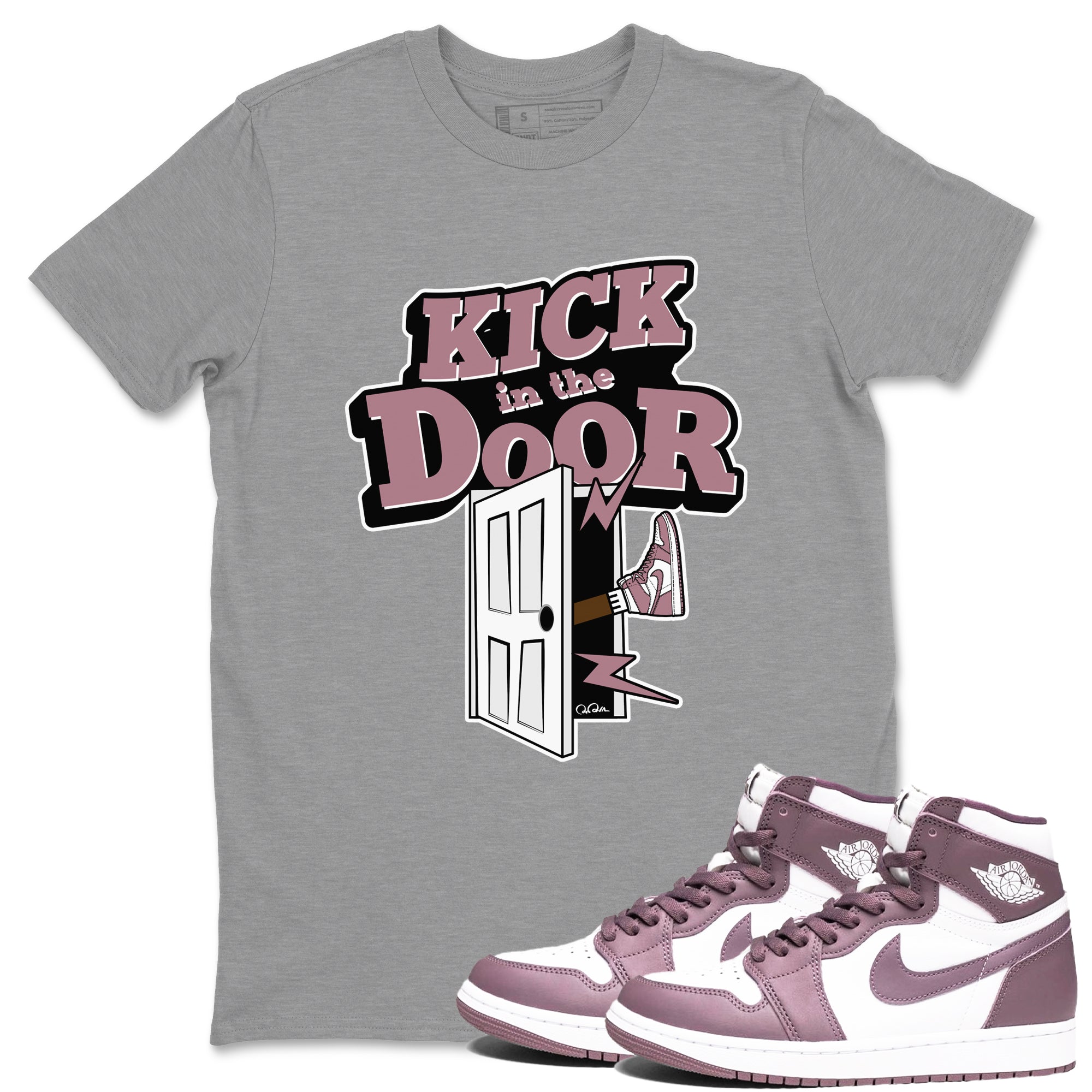 Kick In The Door snkmatch Tee - Air Jordan 1 Mauve