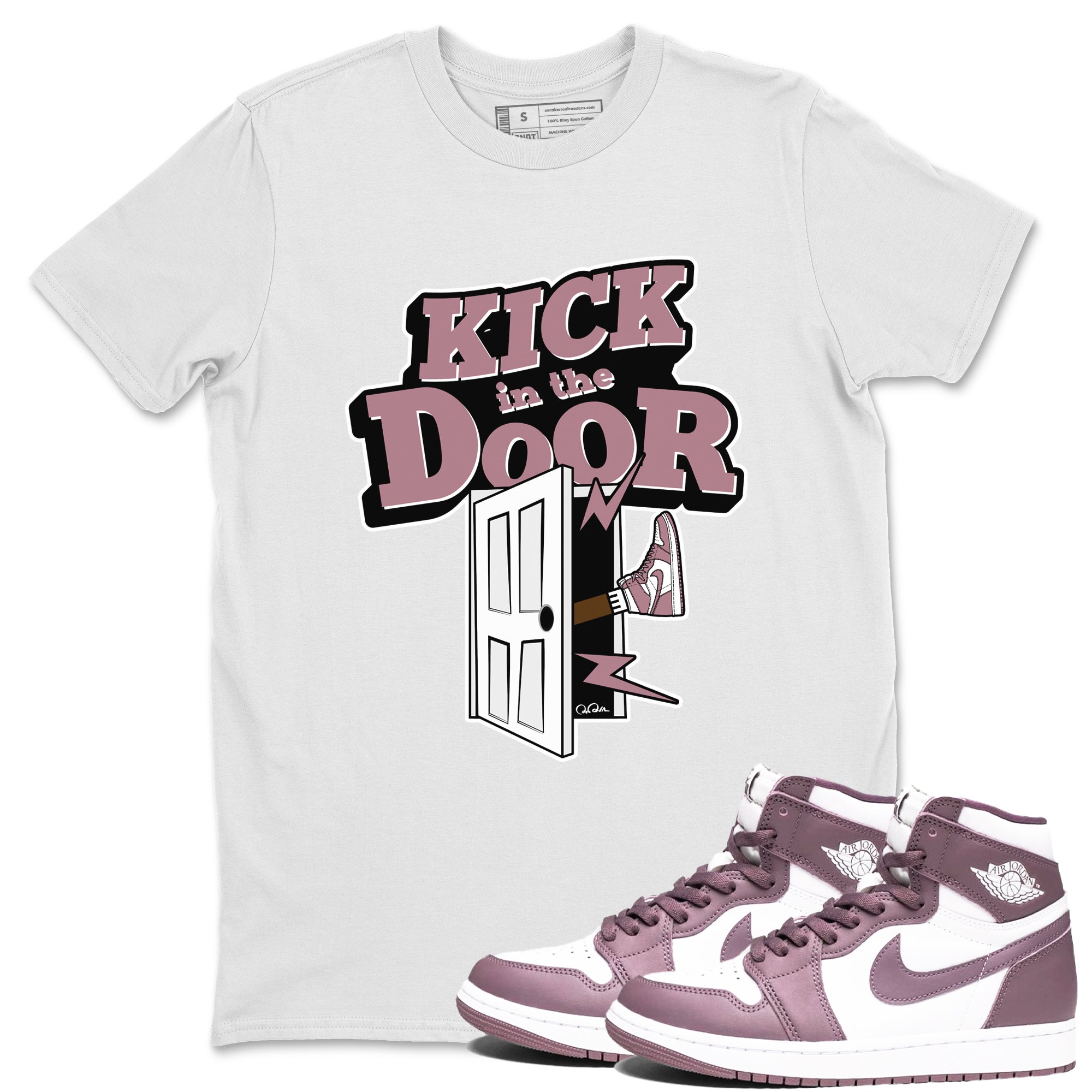Kick In The Door snkmatch Tee - Air Jordan 1 Mauve