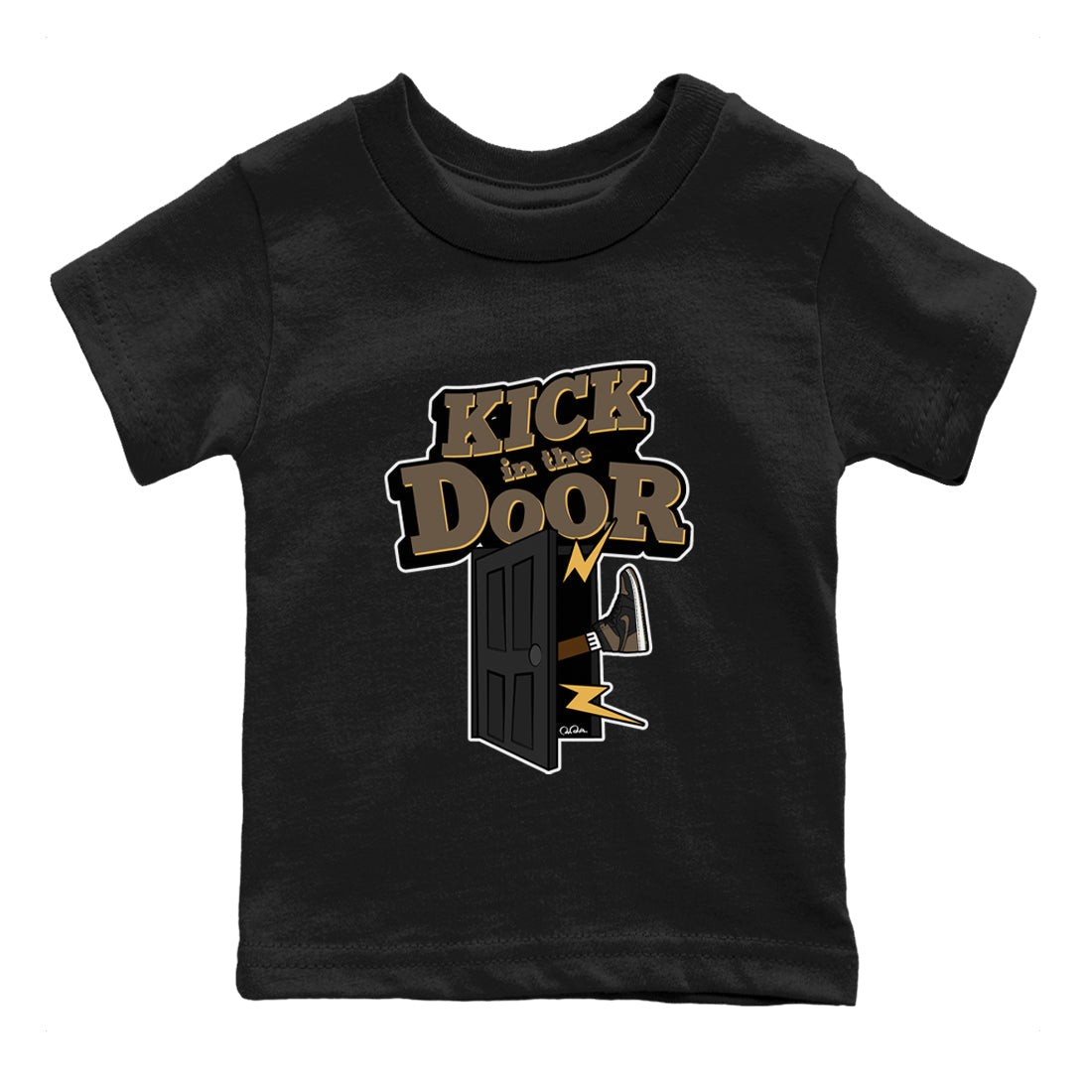 Kick In The Door snkmatch Tee Kids - Air Jordan 1 Palomino