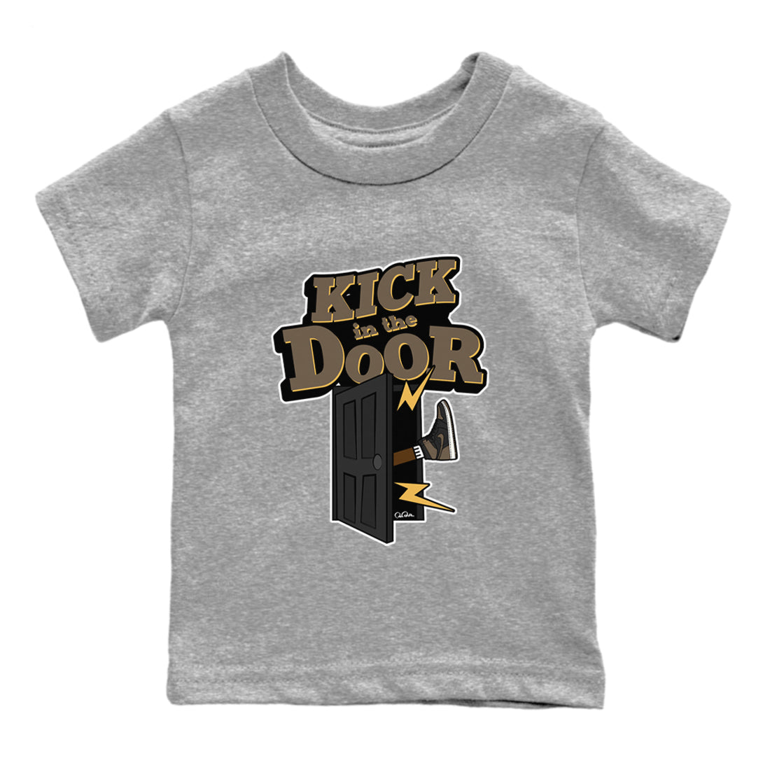 Kick In The Door snkmatch Tee Kids - Air Jordan 1 Palomino