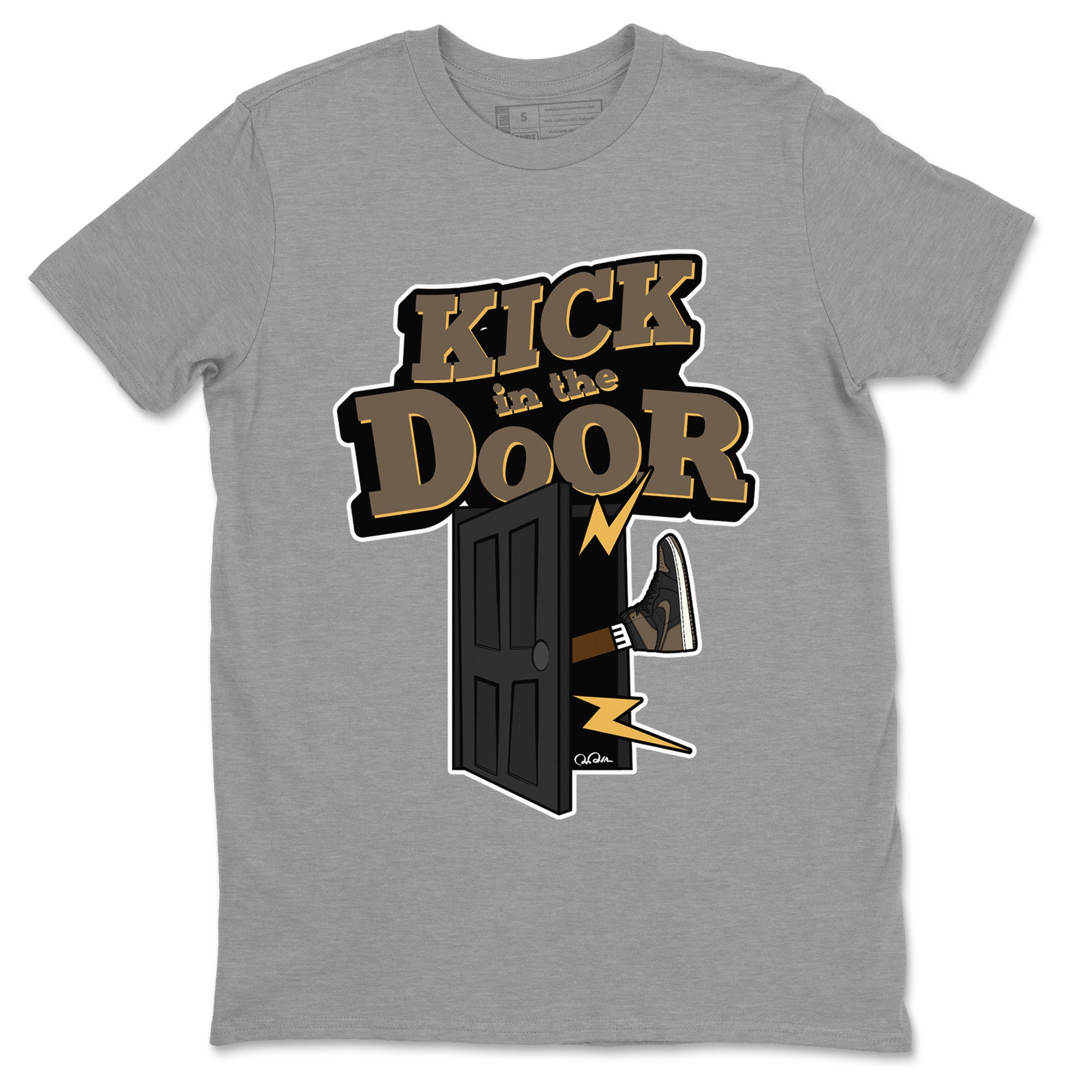 Kick In The Door snkmatch Tee - Air Jordan 1 Palomino