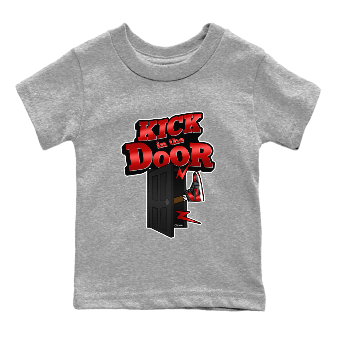 Kick In The Door Kids Tops - Air Jordan 1 Satin Bred