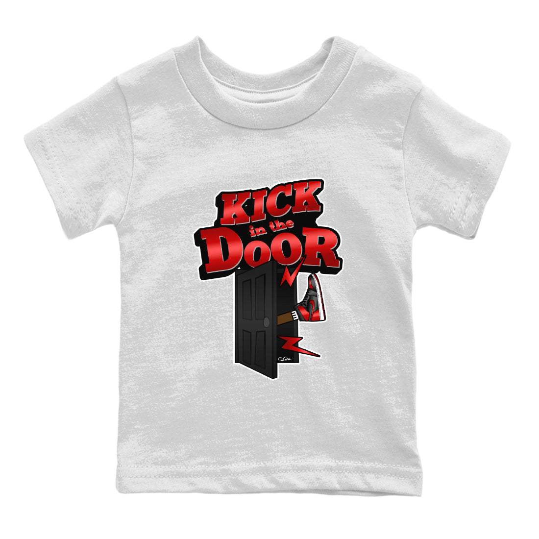 Kick In The Door Kids Tops - Air Jordan 1 Satin Bred