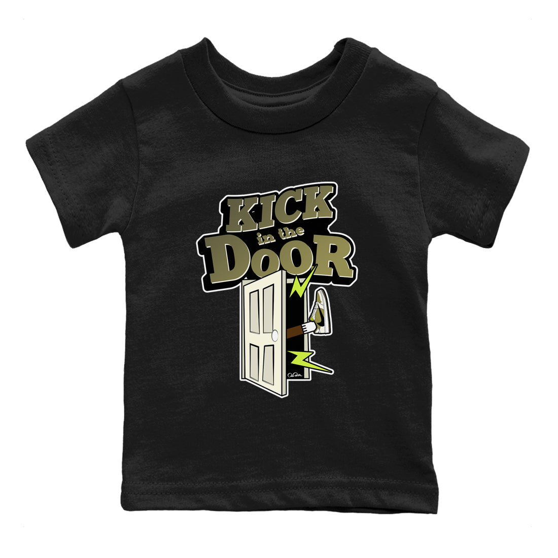Kick In The Door snkmatch Tee Kids - Air Jordan 1 Travis Scott Golf