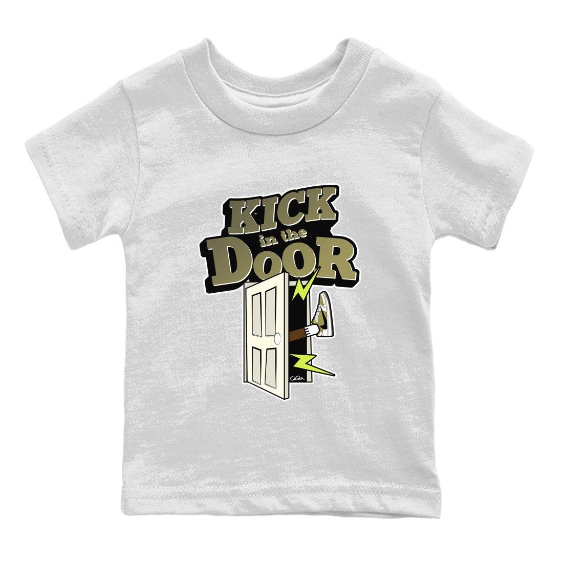 Kick In The Door snkmatch Tee Kids - Air Jordan 1 Travis Scott Golf