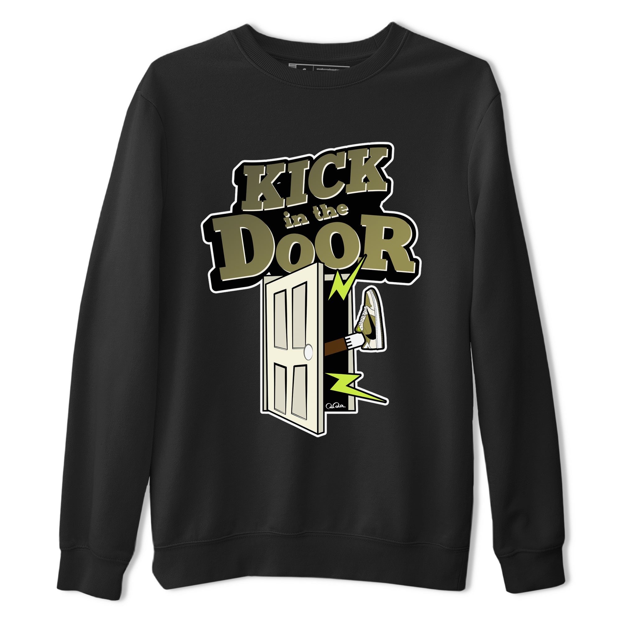 Kick In The Door snkmatch Tee - Air Jordan 1 Travis Scott Golf