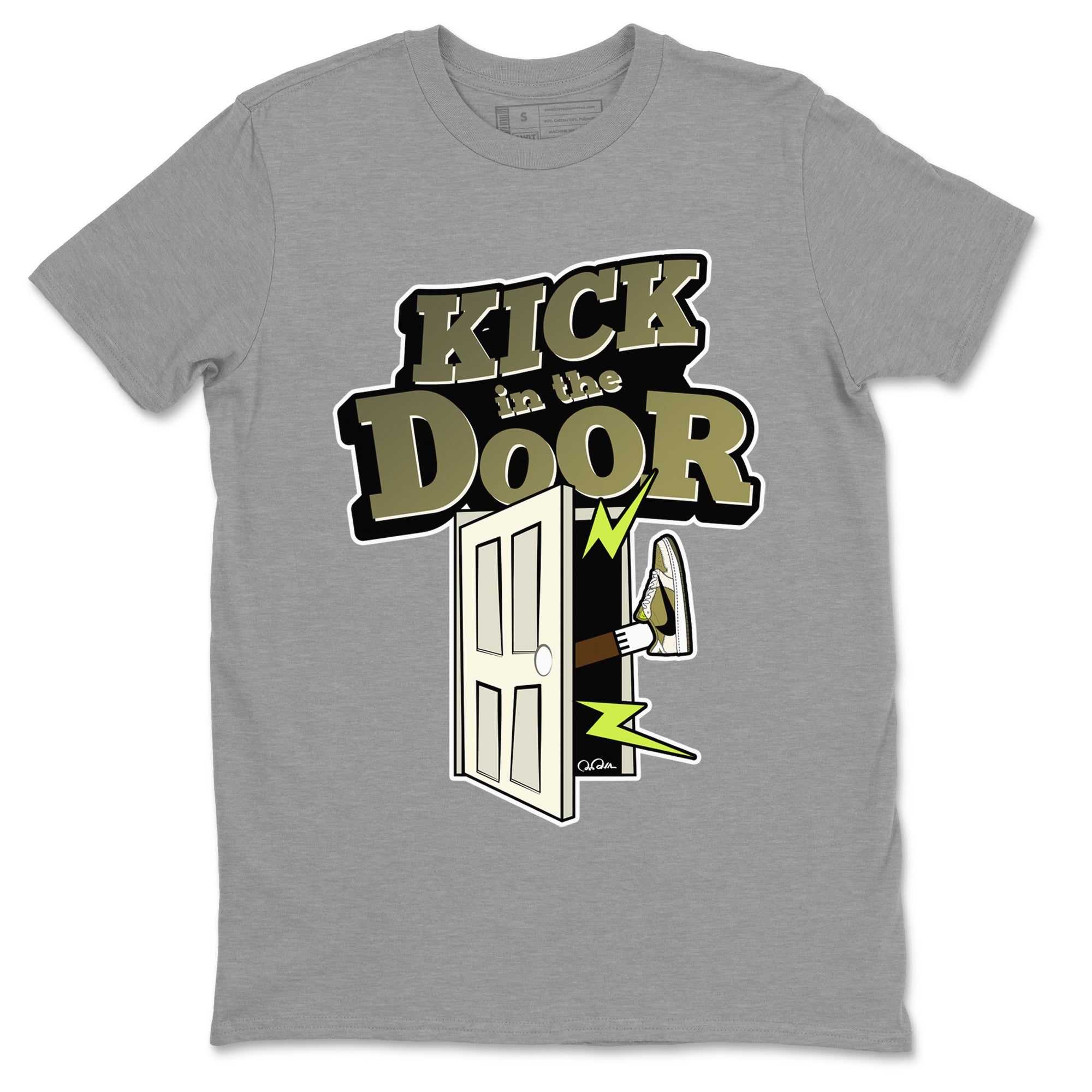 Kick In The Door snkmatch Tee - Air Jordan 1 Travis Scott Golf