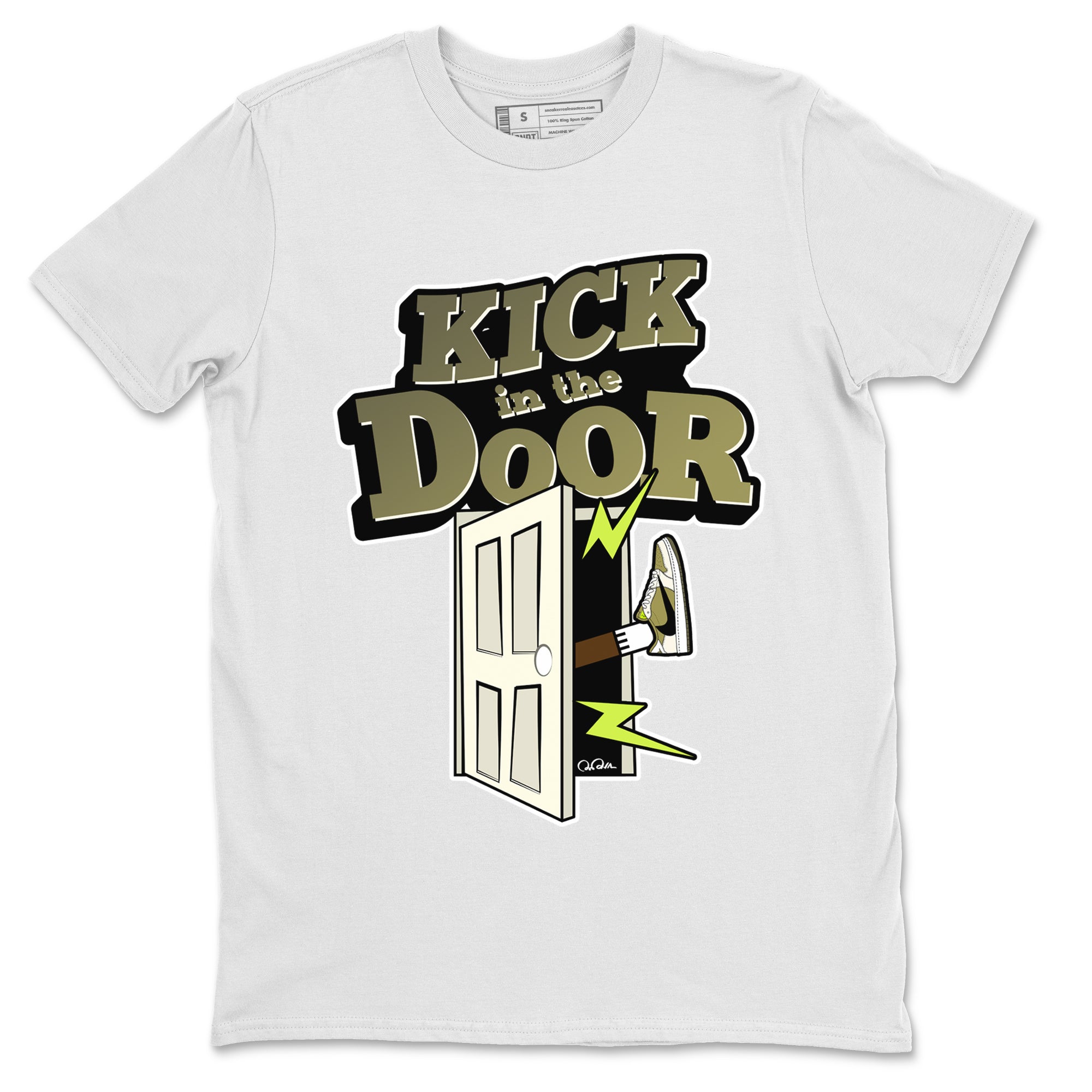 Kick In The Door snkmatch Tee - Air Jordan 1 Travis Scott Golf