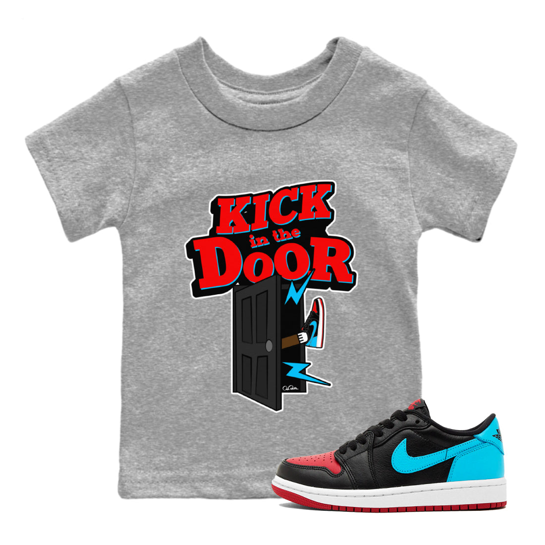 Kick In The Door Kids Tops - Air Jordan 1 UNC to Chicago