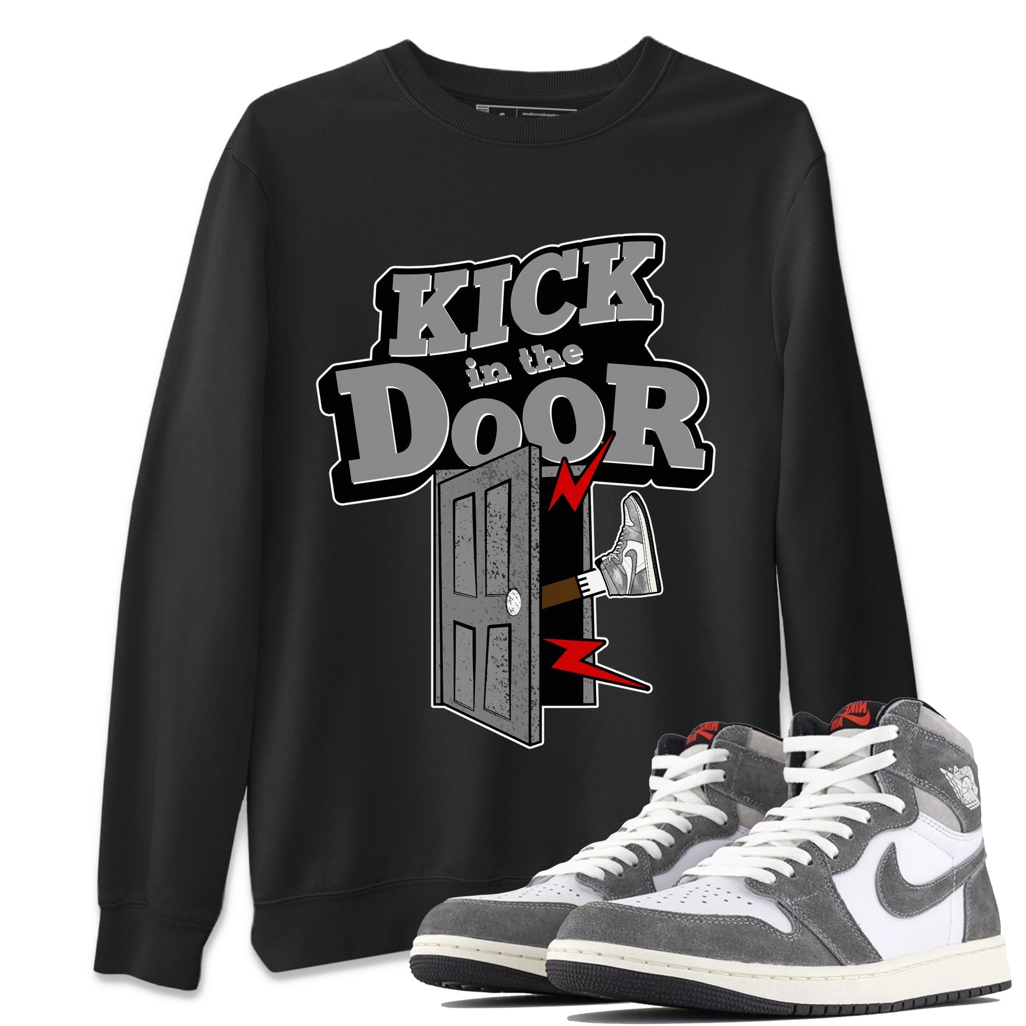 Kick In The Door Unisex Tops - Air Jordan 1 Washed Heritage