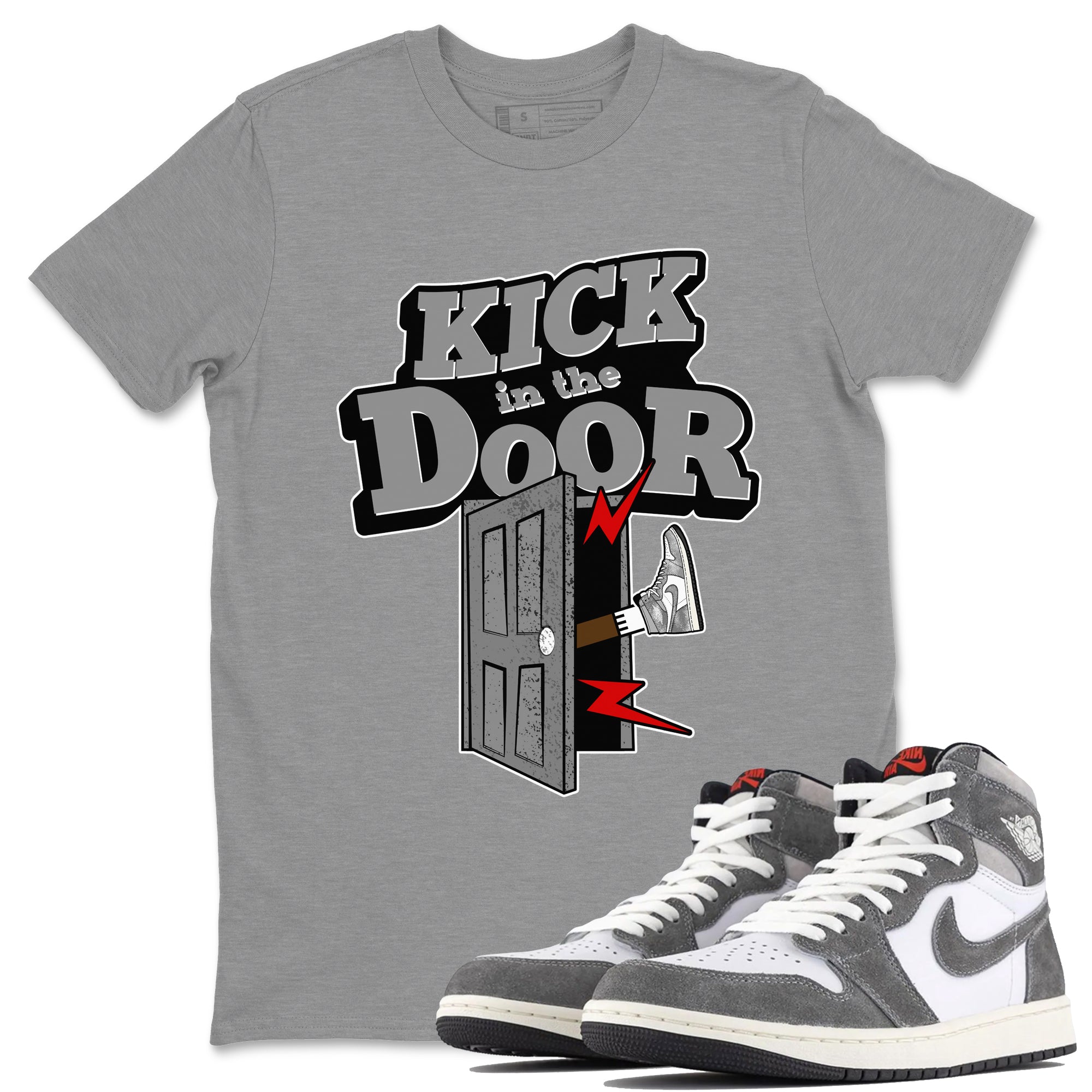 Kick In The Door Unisex Tops - Air Jordan 1 Washed Heritage