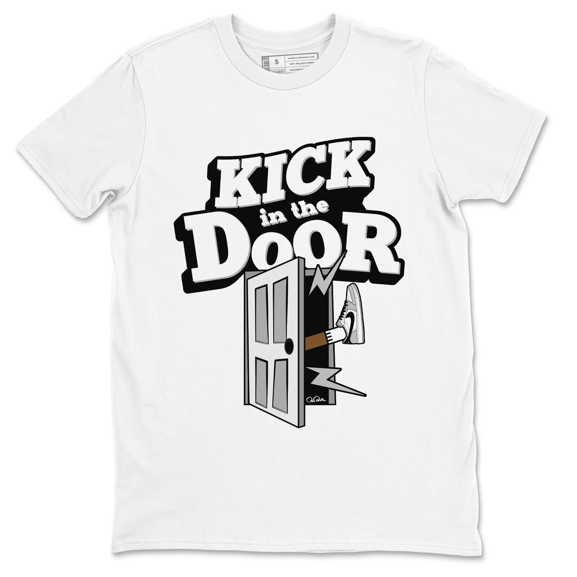 Kick In The Door snkmatch Tees - Air Jordan 1 Wolf Grey
