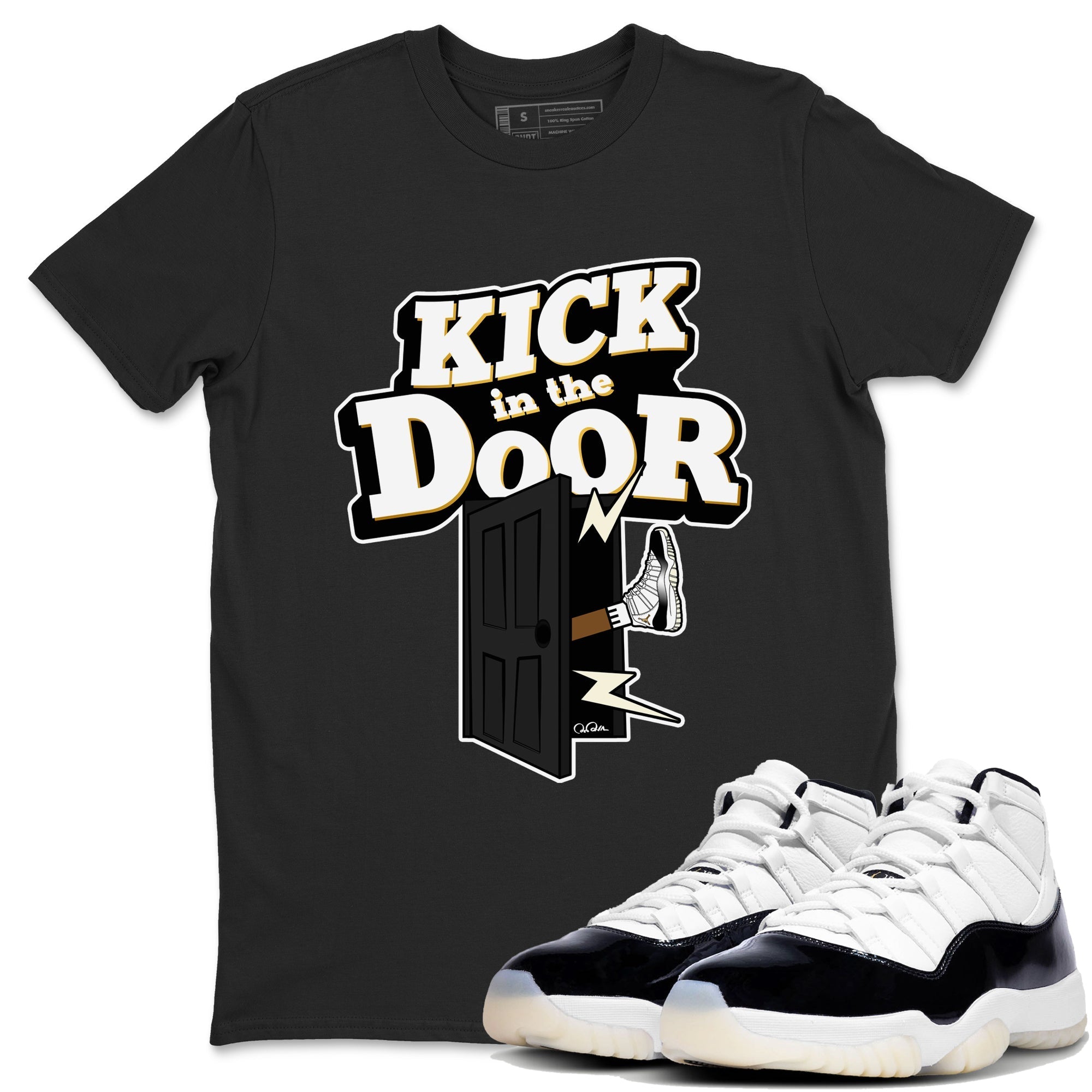 Kick In The Door snkmatch Tee - Air Jordan 11 Gratitude