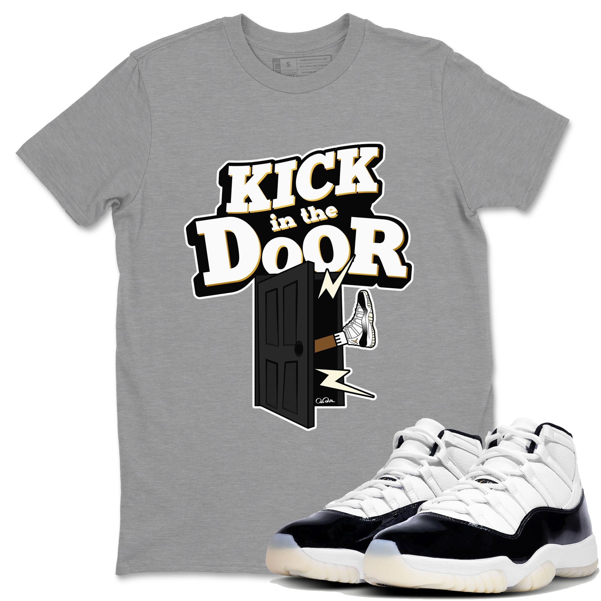 Kick In The Door snkmatch Tee - Air Jordan 11 Gratitude