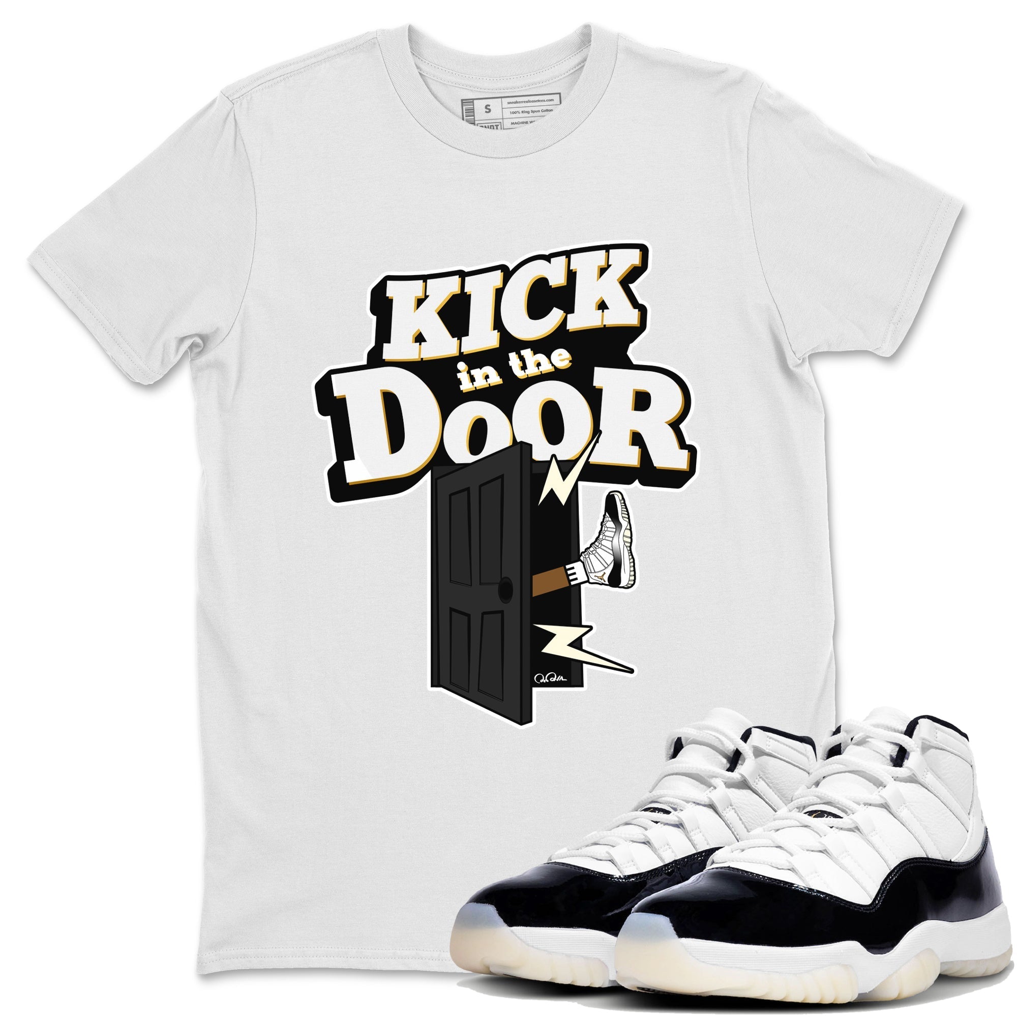 Kick In The Door snkmatch Tee - Air Jordan 11 Gratitude